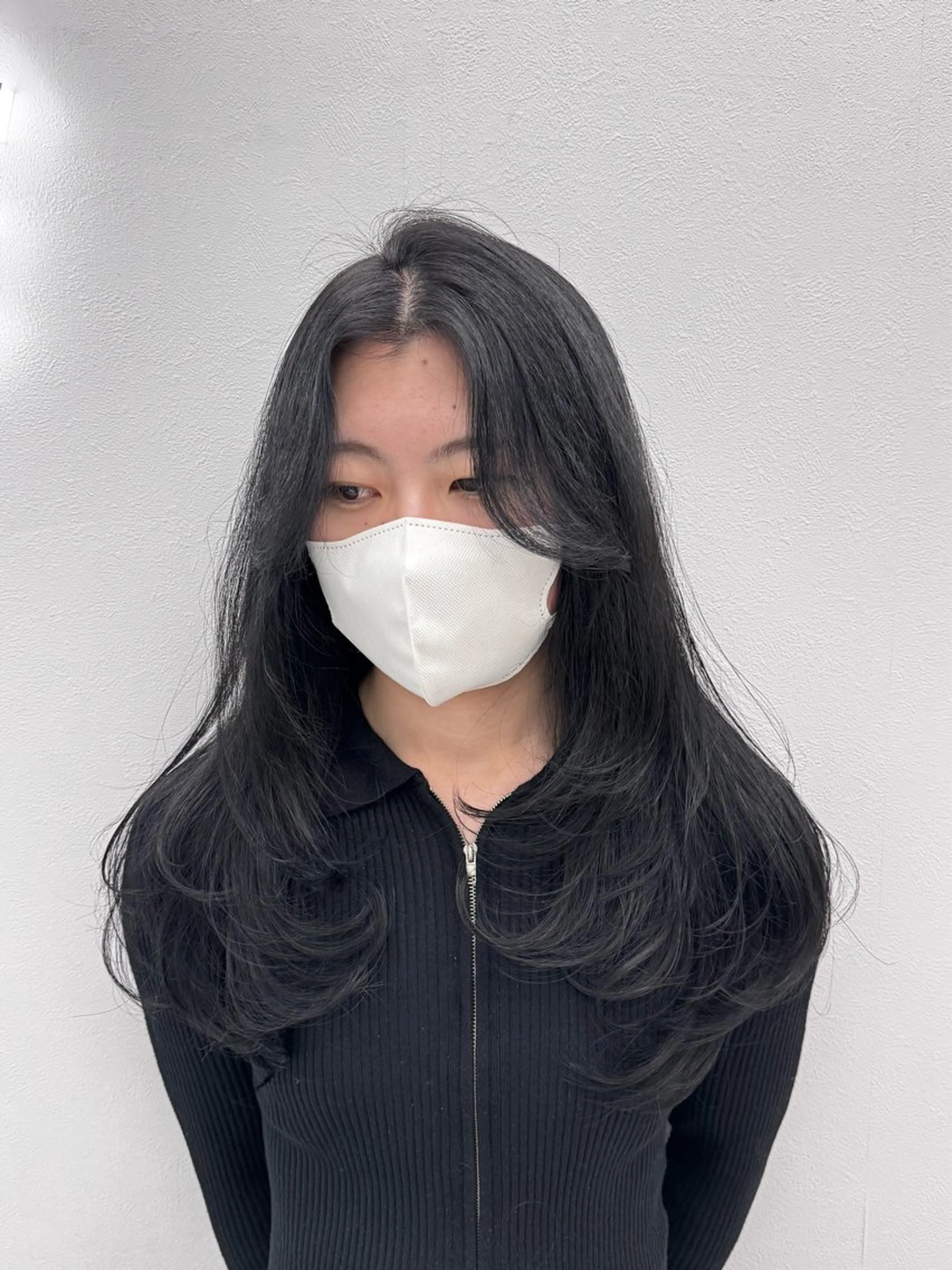 ロング カット ヘアカラー トリートメント 韓国系支持率No.1 レイヤー特化/きょうのヘアスタイル