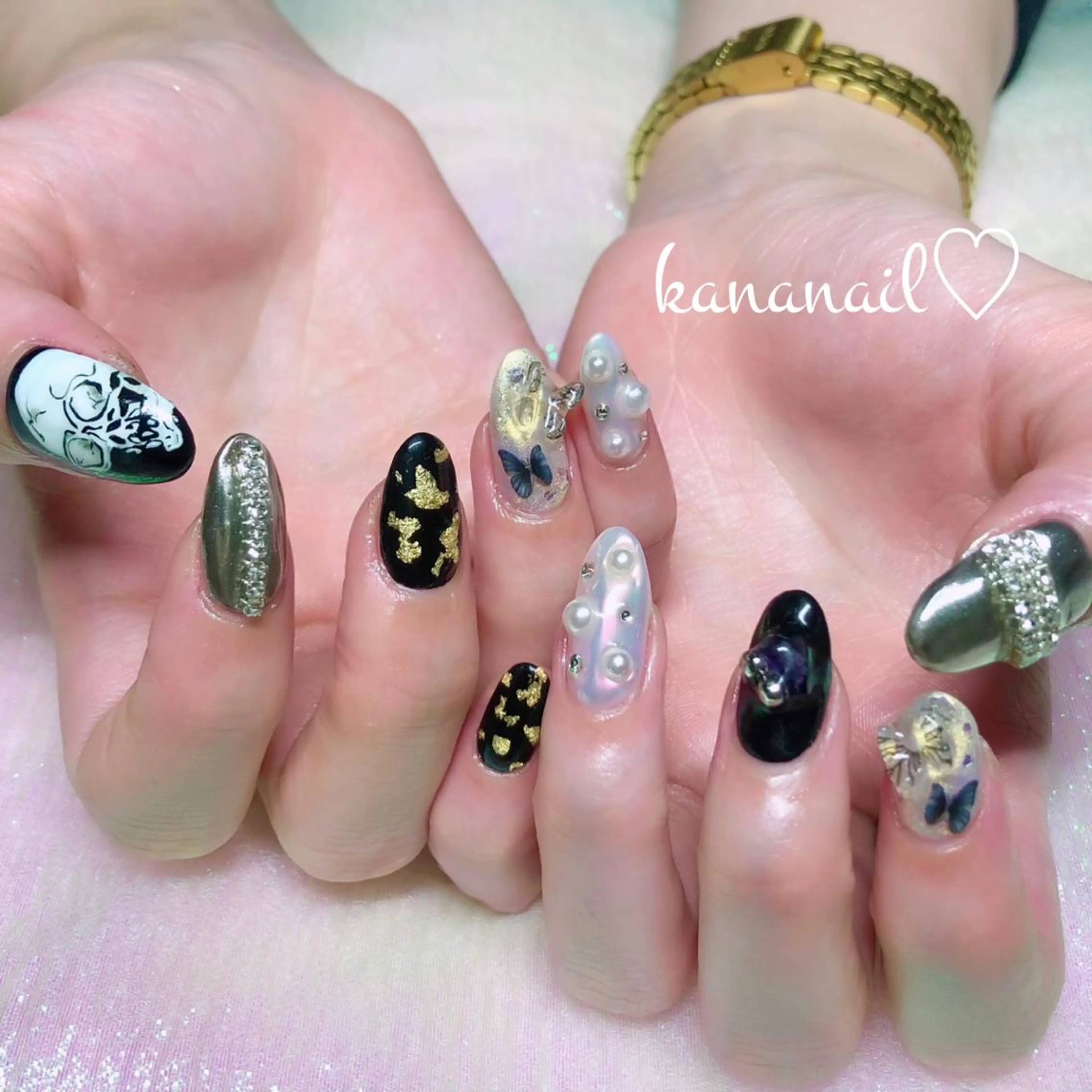 ネイル 卒業式 kananail ♡のネイルデザイン