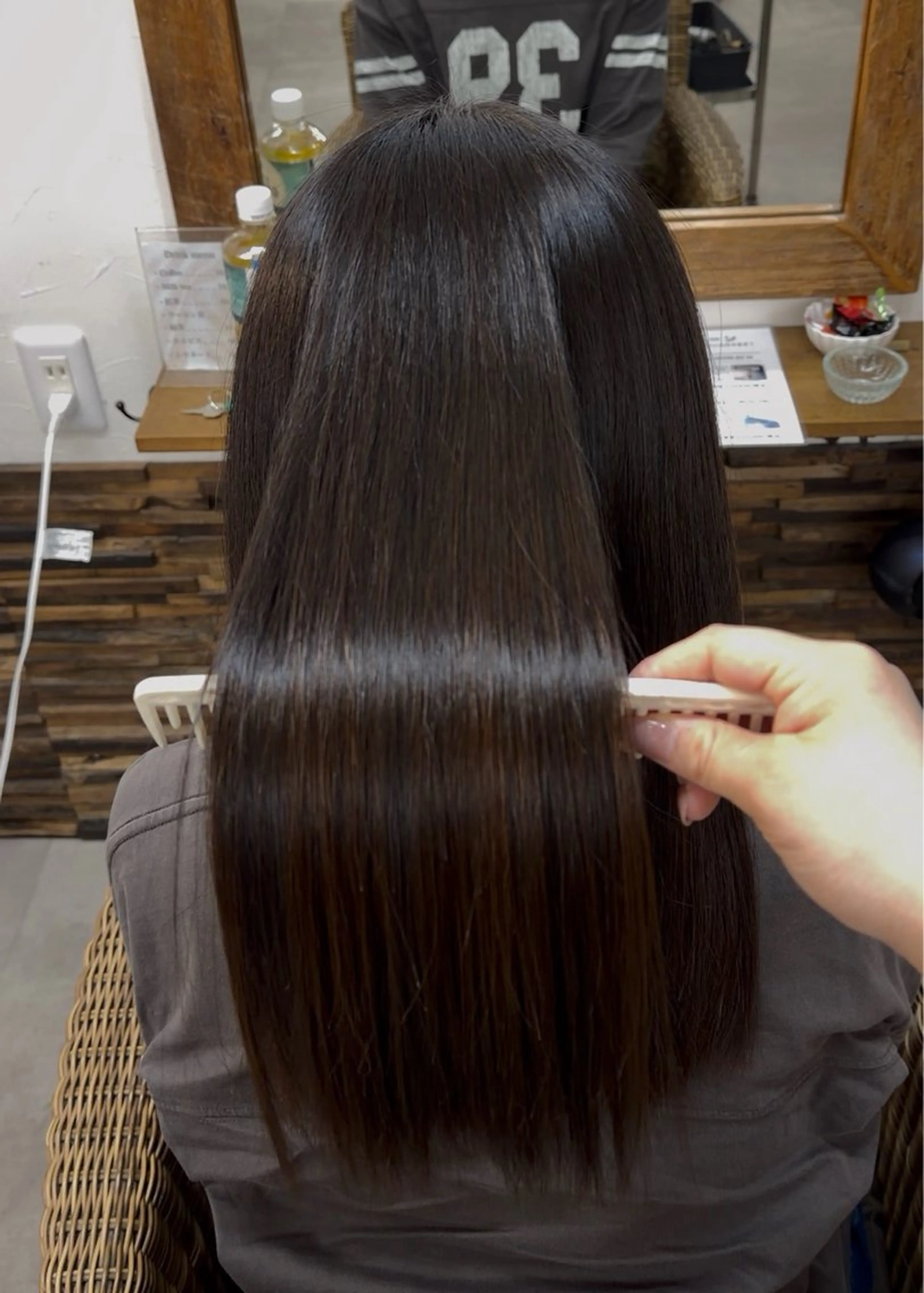 縮毛矯正 武藤 なみきのヘアスタイル