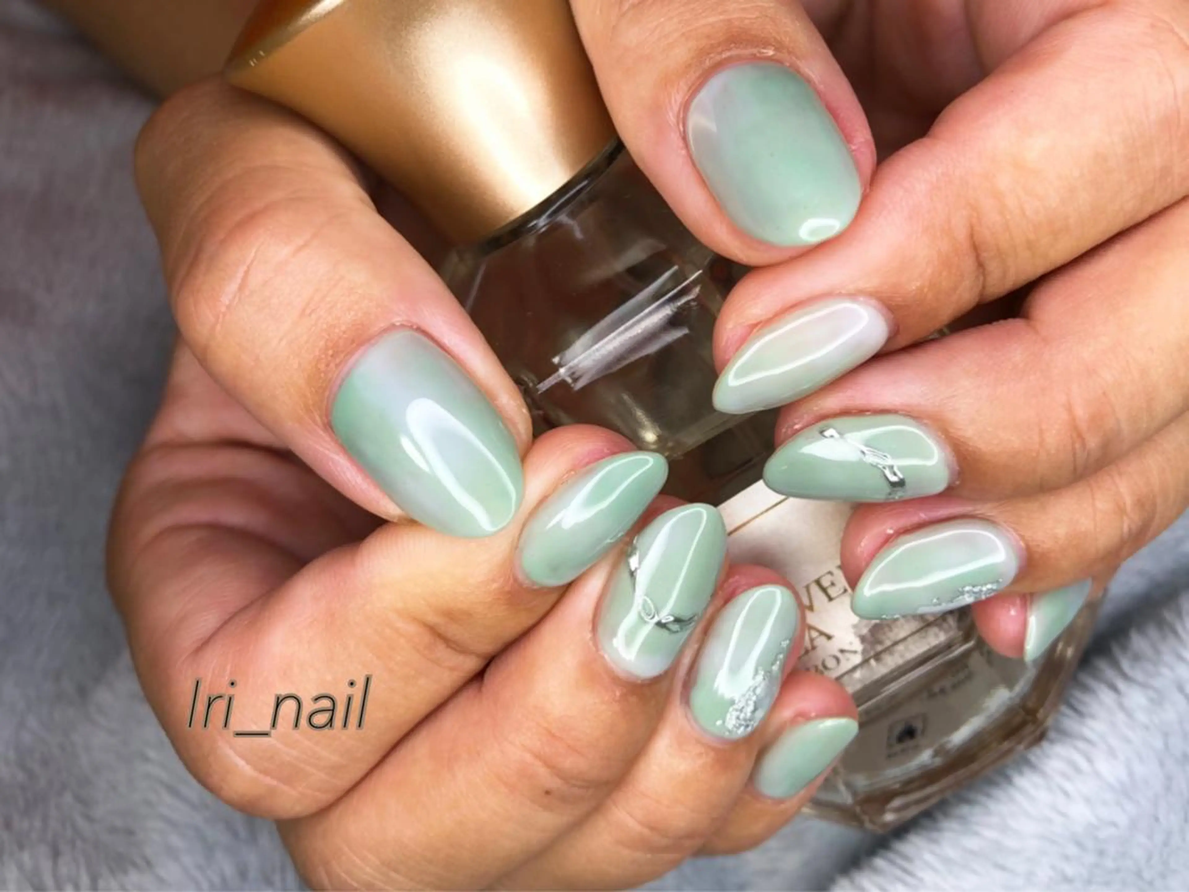 ネイル 持ち込み ハンドネイル 中川 愛理のネイルデザイン