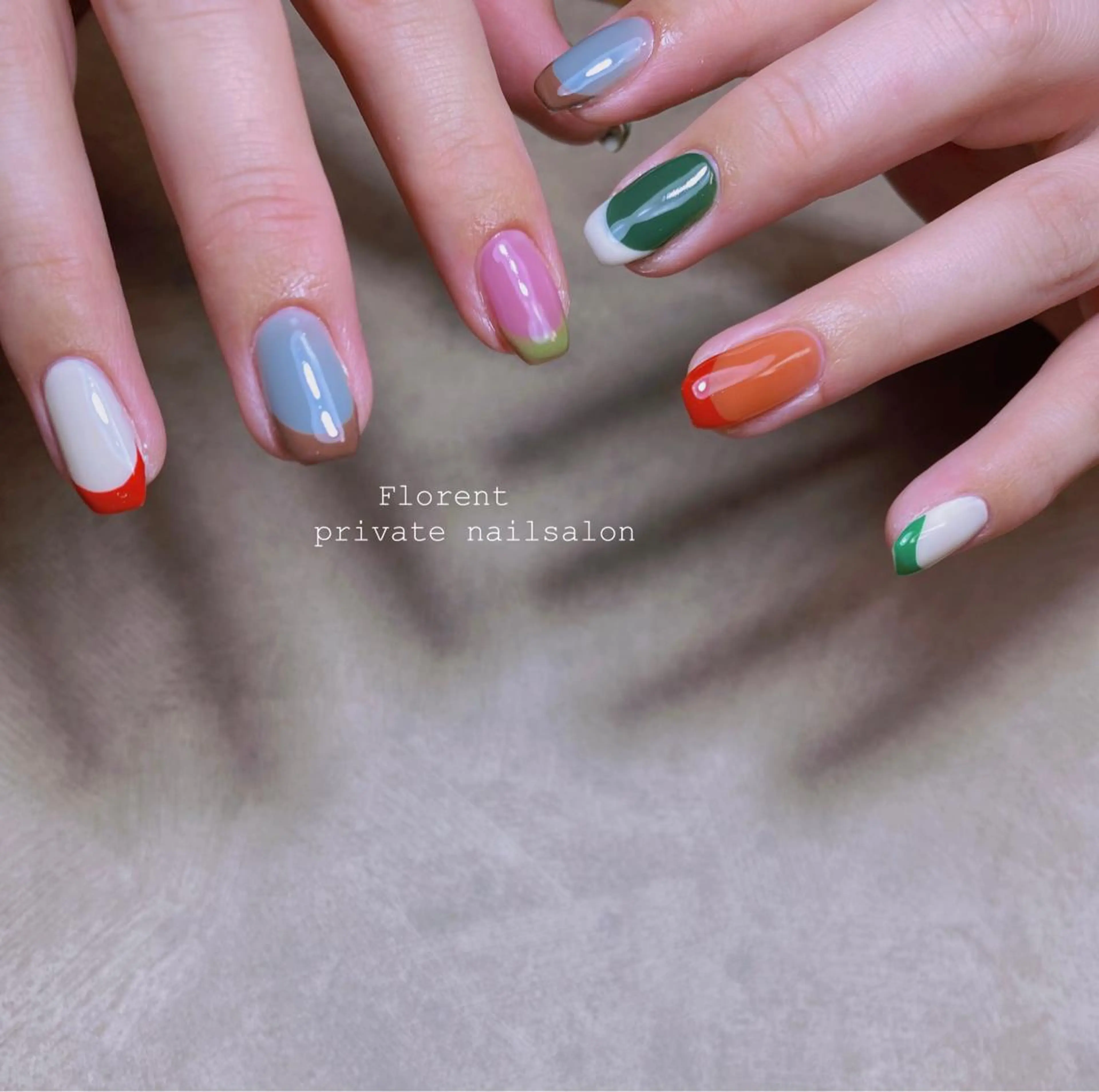 ネイル ハンドネイル florent nailのネイルデザイン