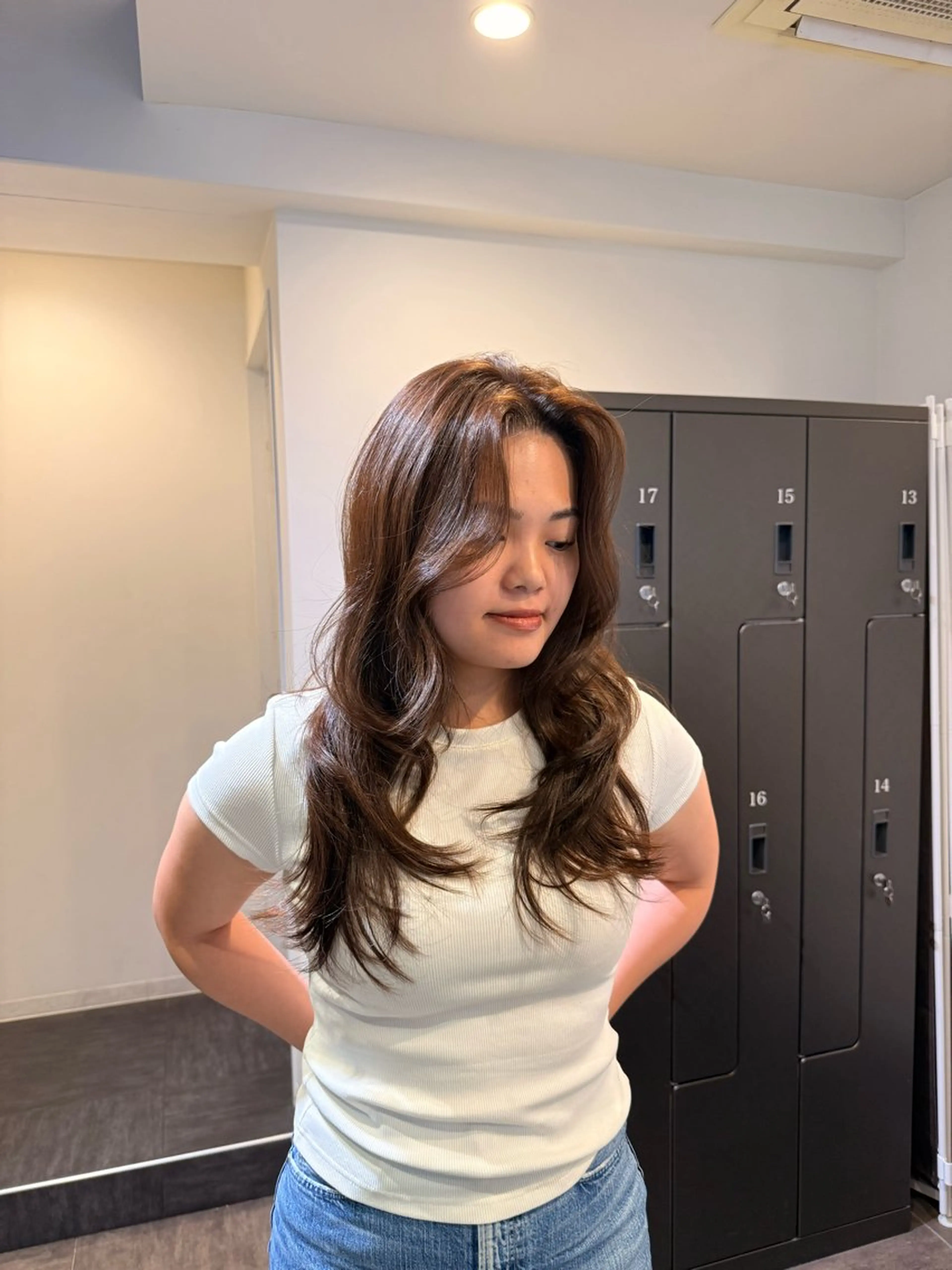 ロング カラー レイヤー/艶カラー ROKUのヘアスタイル