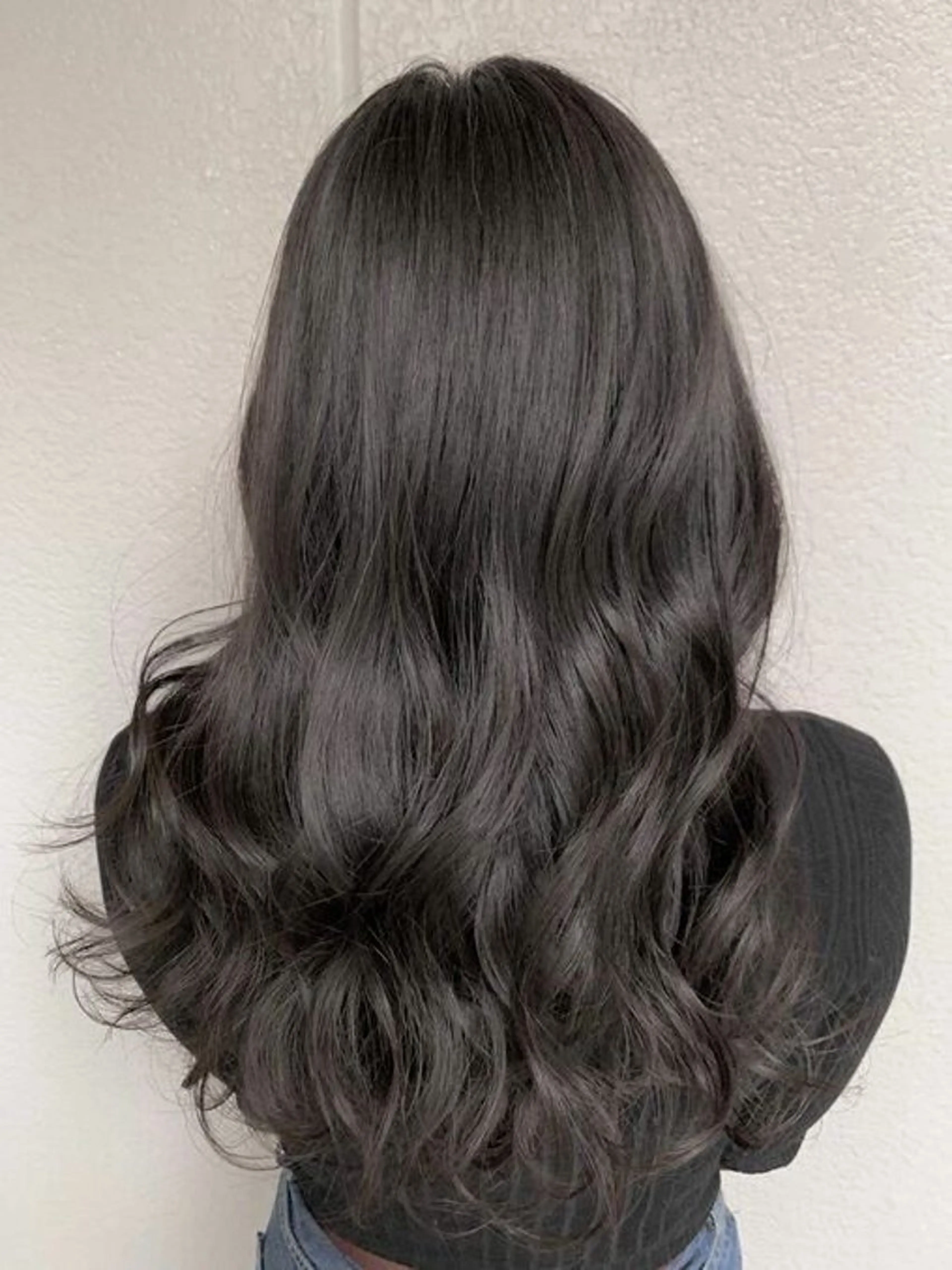 セミロング カラー ヘアカラー トリートメント レイヤー/グレージュ 髪質改善/コウスケのヘアスタイル