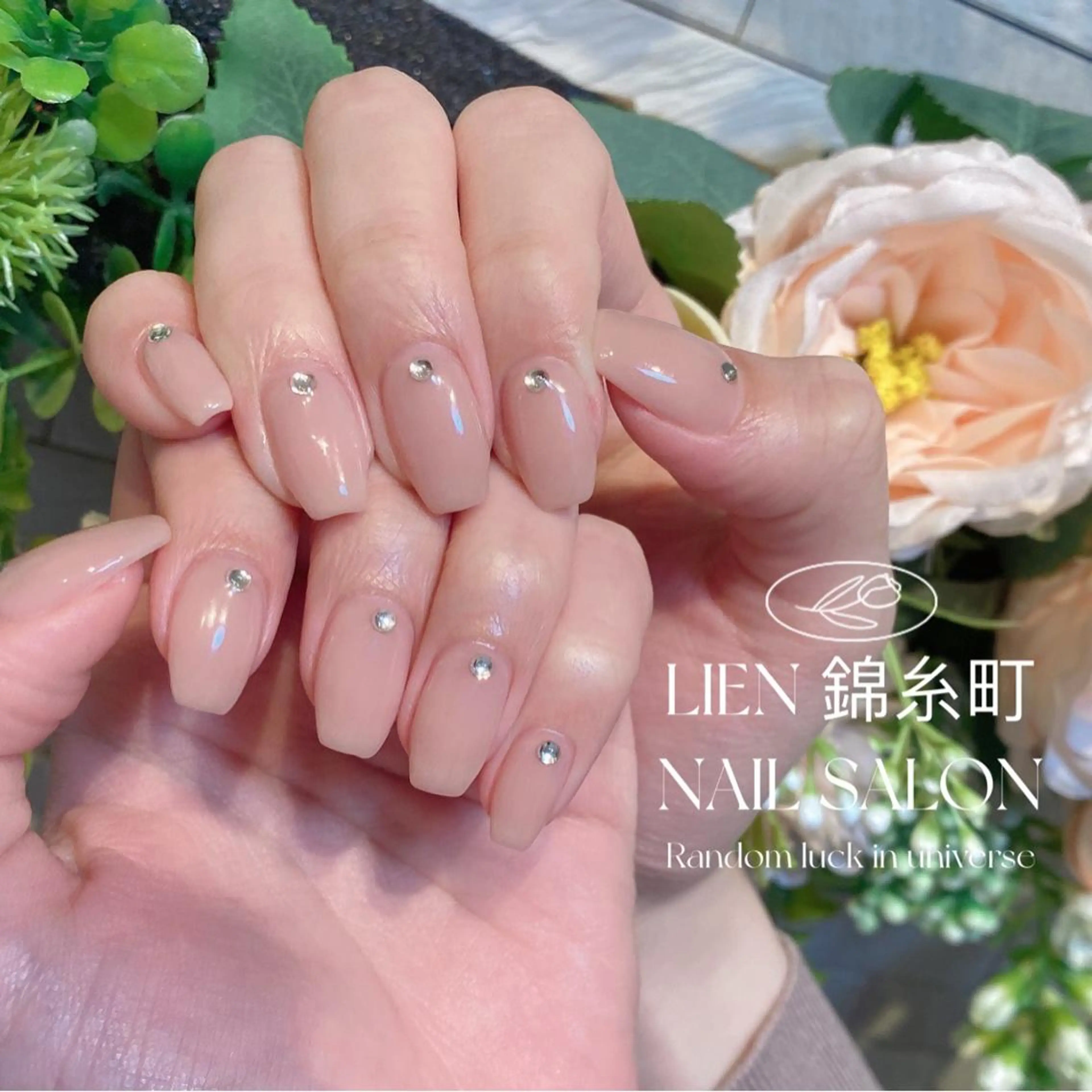 ネイル オフィスネイル Lien_リエン ゆみのネイルデザイン