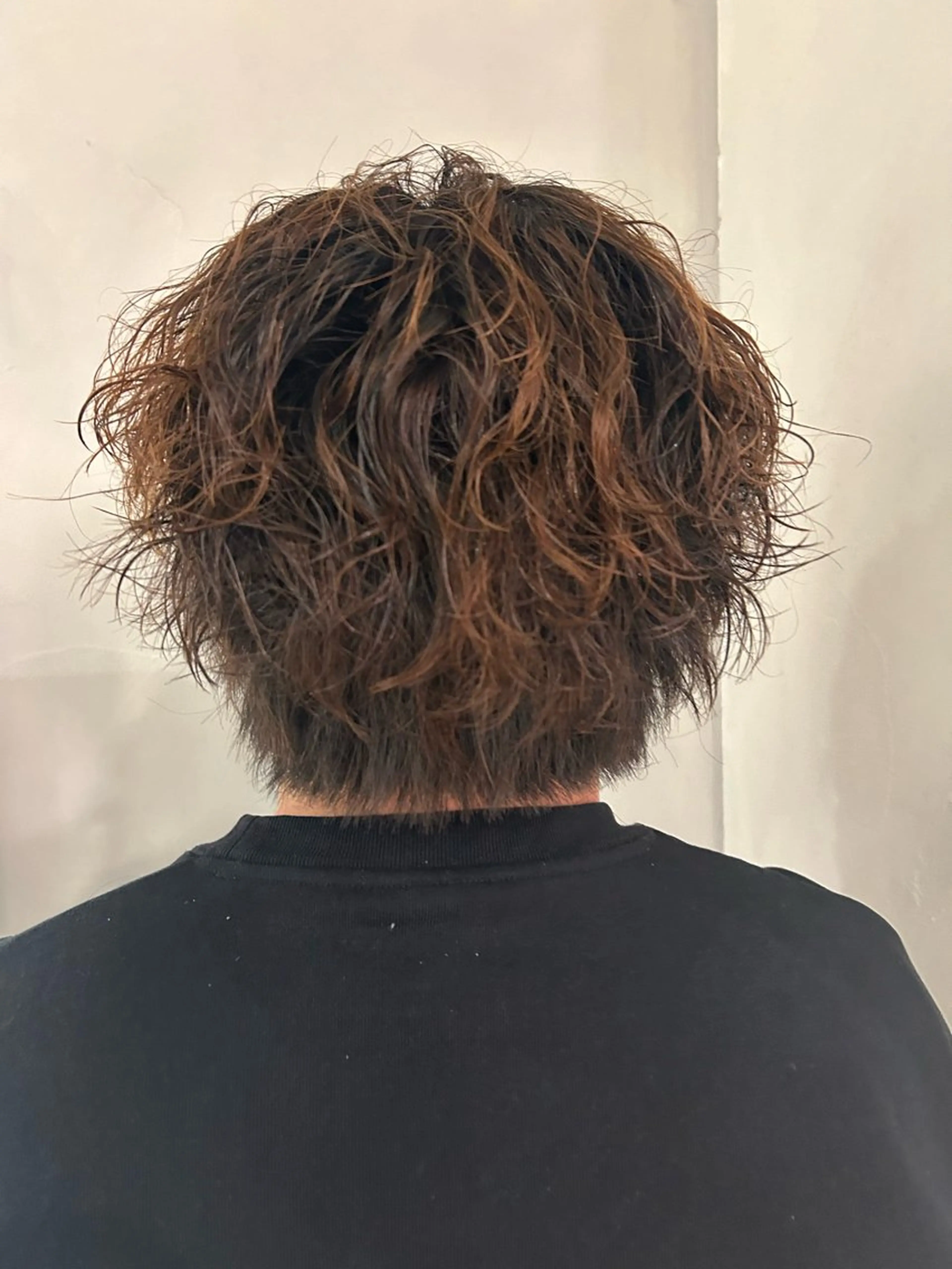 ショート カラー パーマ メンズ IT by ALBUM立川のヘアスタイル