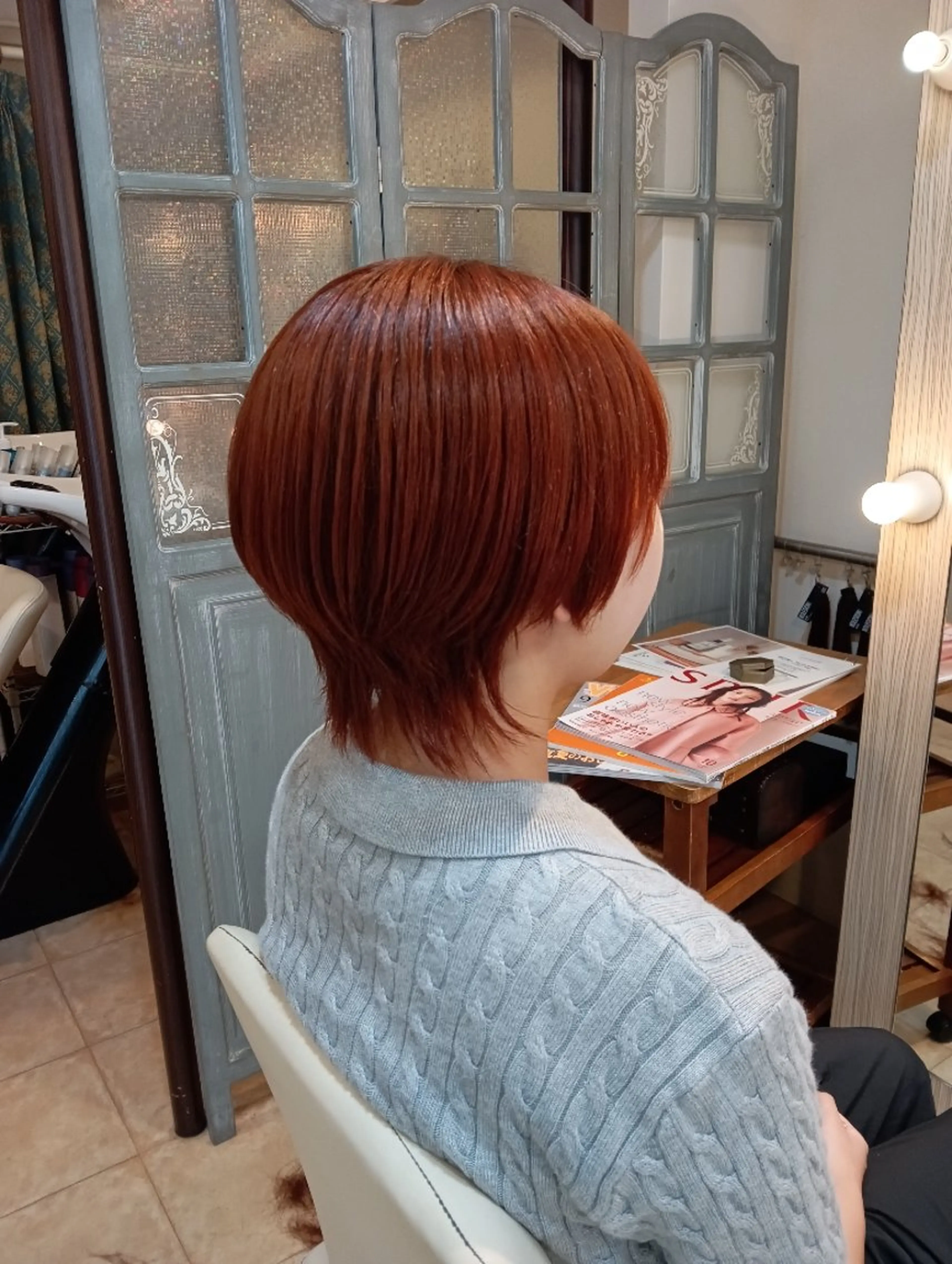 ショート カット ヘアカラー ショート/似合わせ みやじまのヘアスタイル