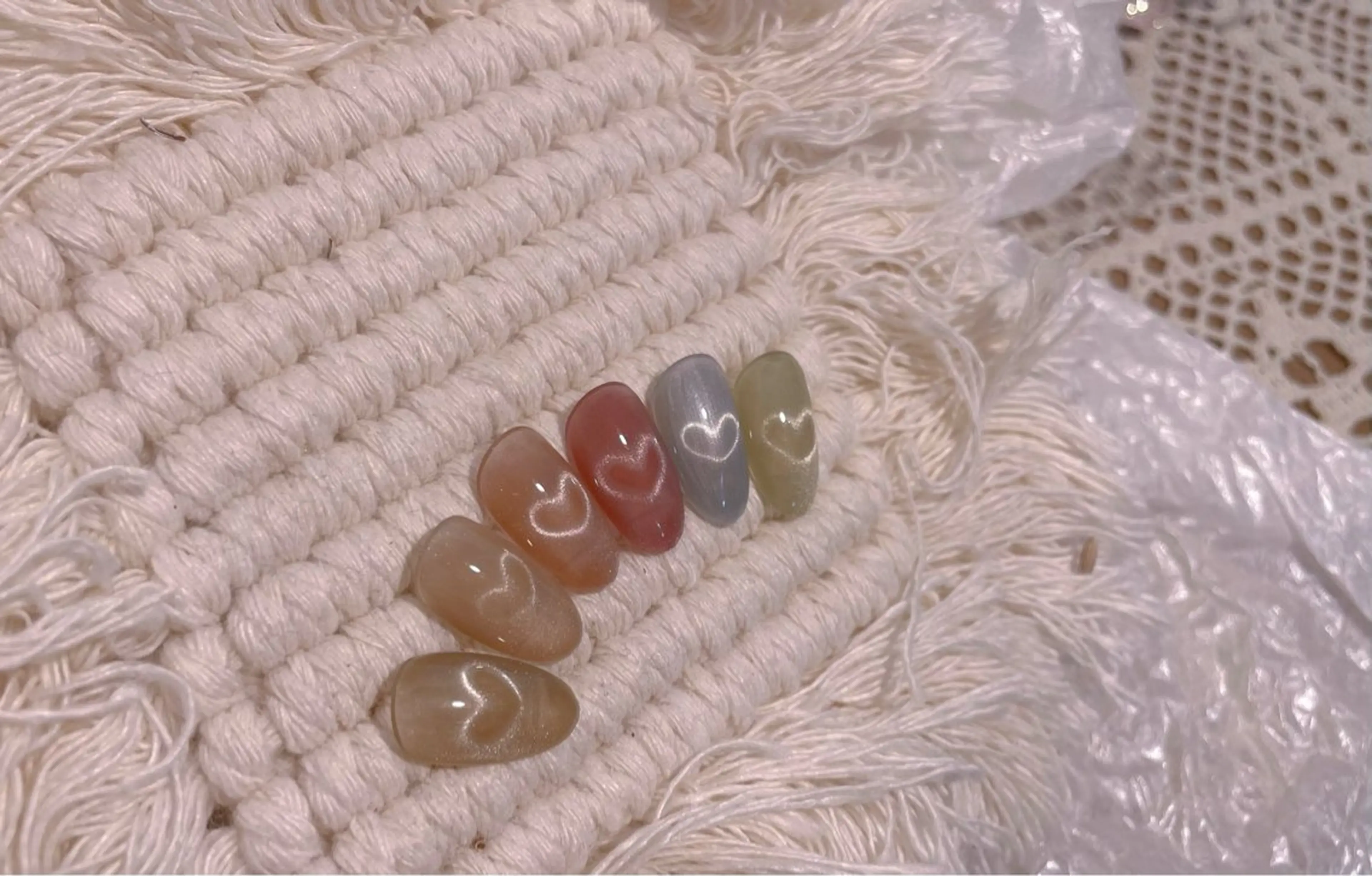 インスタ話題🩷ハートマグネットワンカラー🩷(ソフトジェルオフ＋550円)の写真