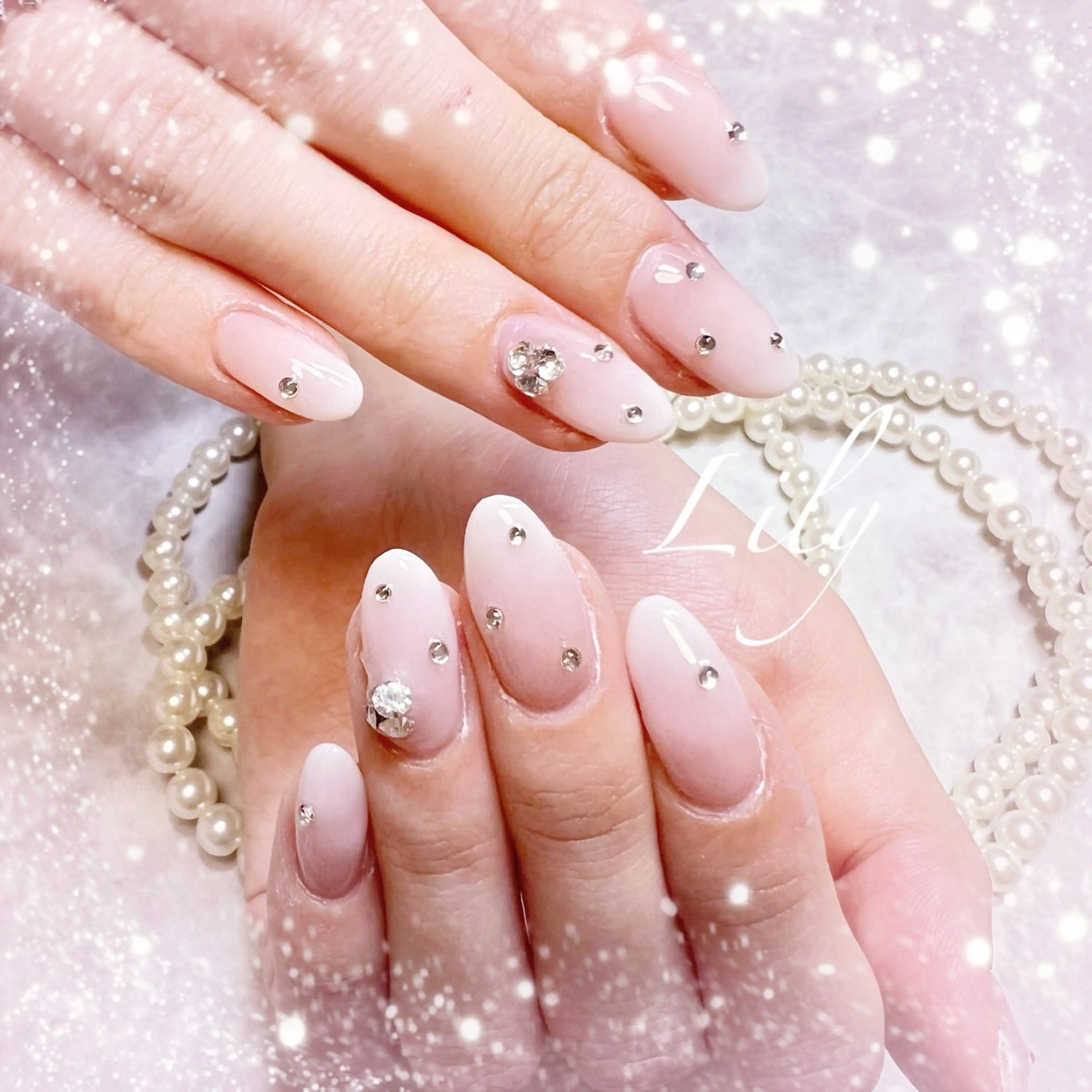 ネイル ハンドネイル Lily*nail 🌻Mii🌻のネイルデザイン