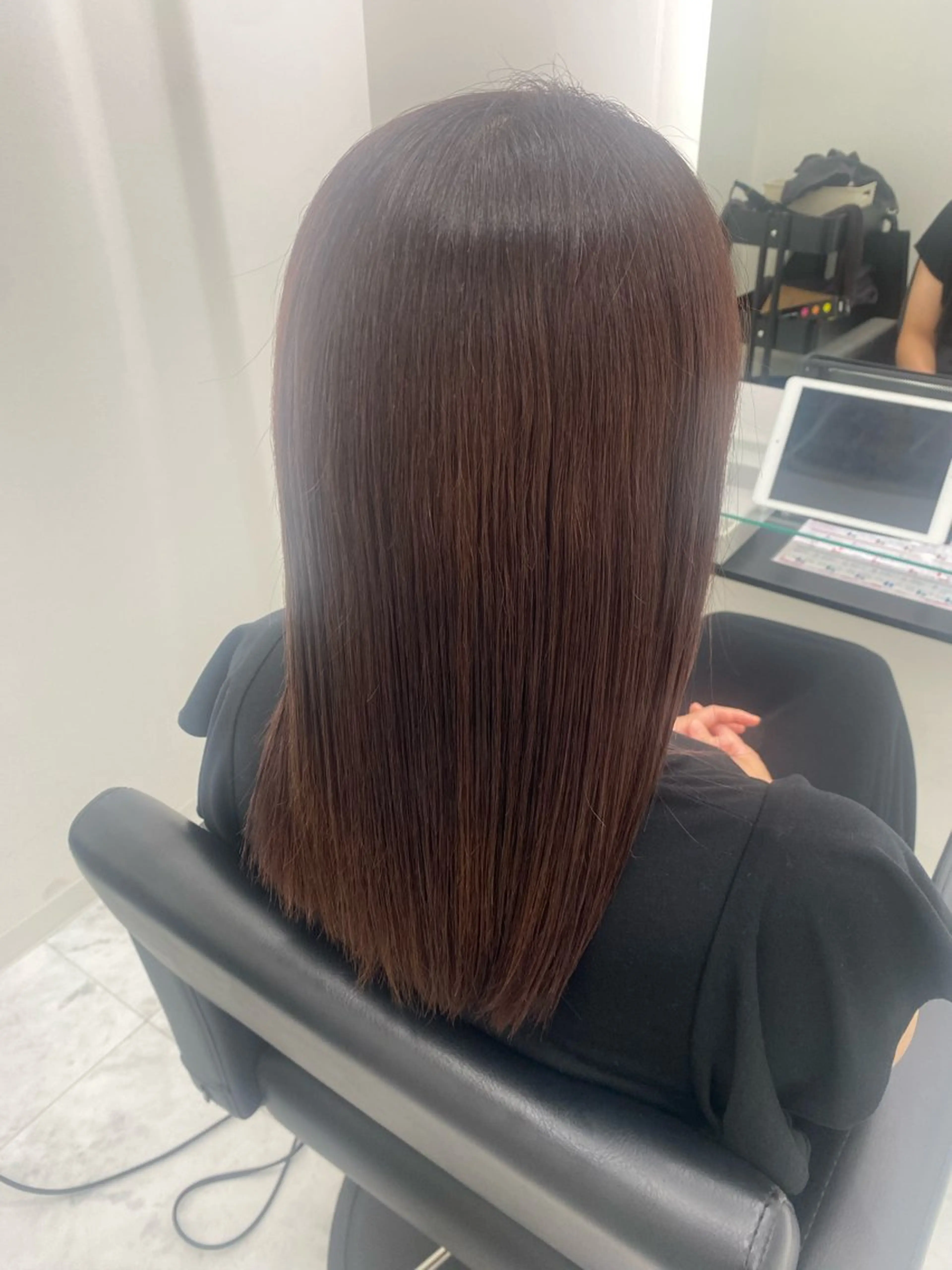 セミロング 髪質改善サロン🫧 セキチサトのヘアスタイル