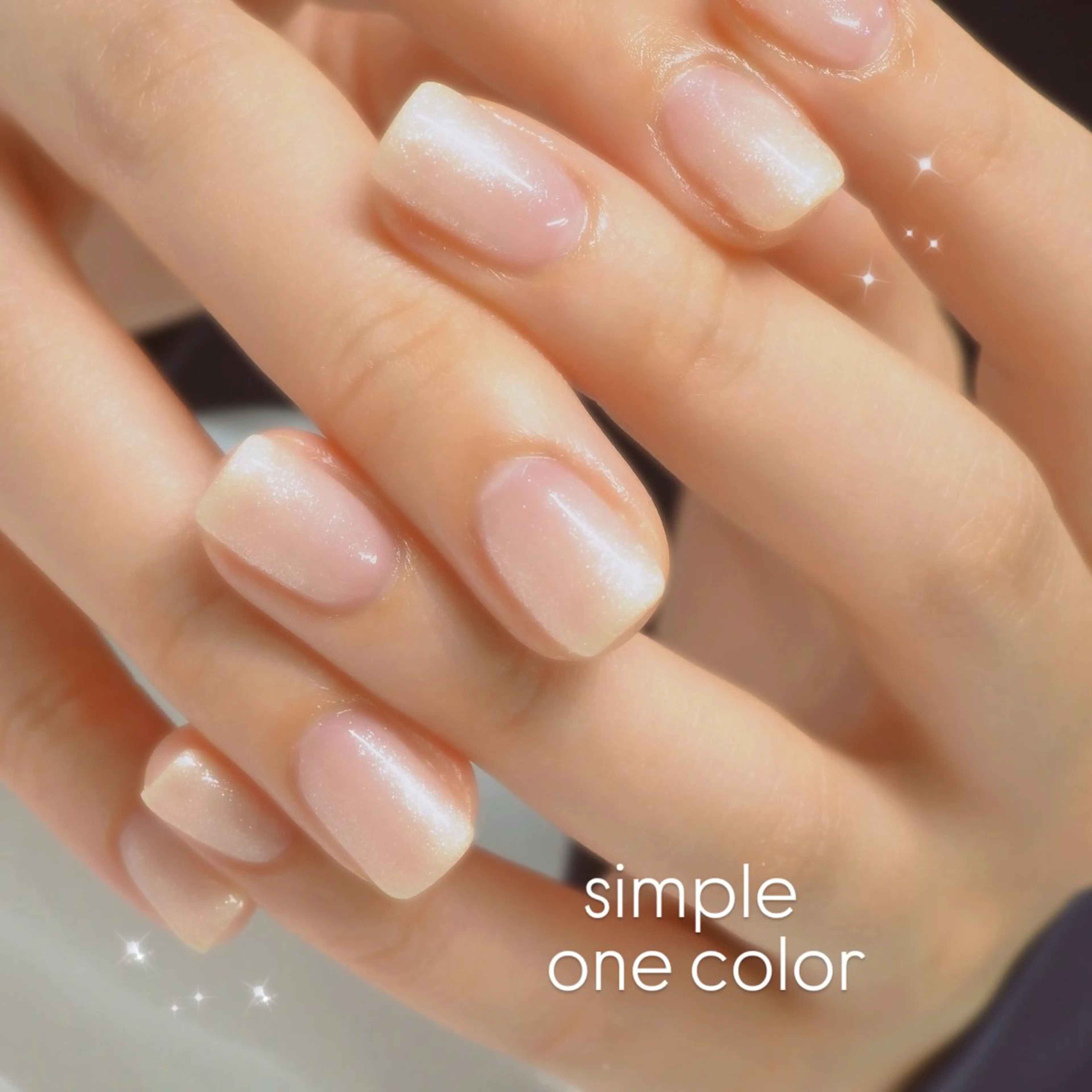 ネイル グラデーション シンプルネイル 🫧ルミーネイル アイラッシュ博多🫧のネイルデザイン