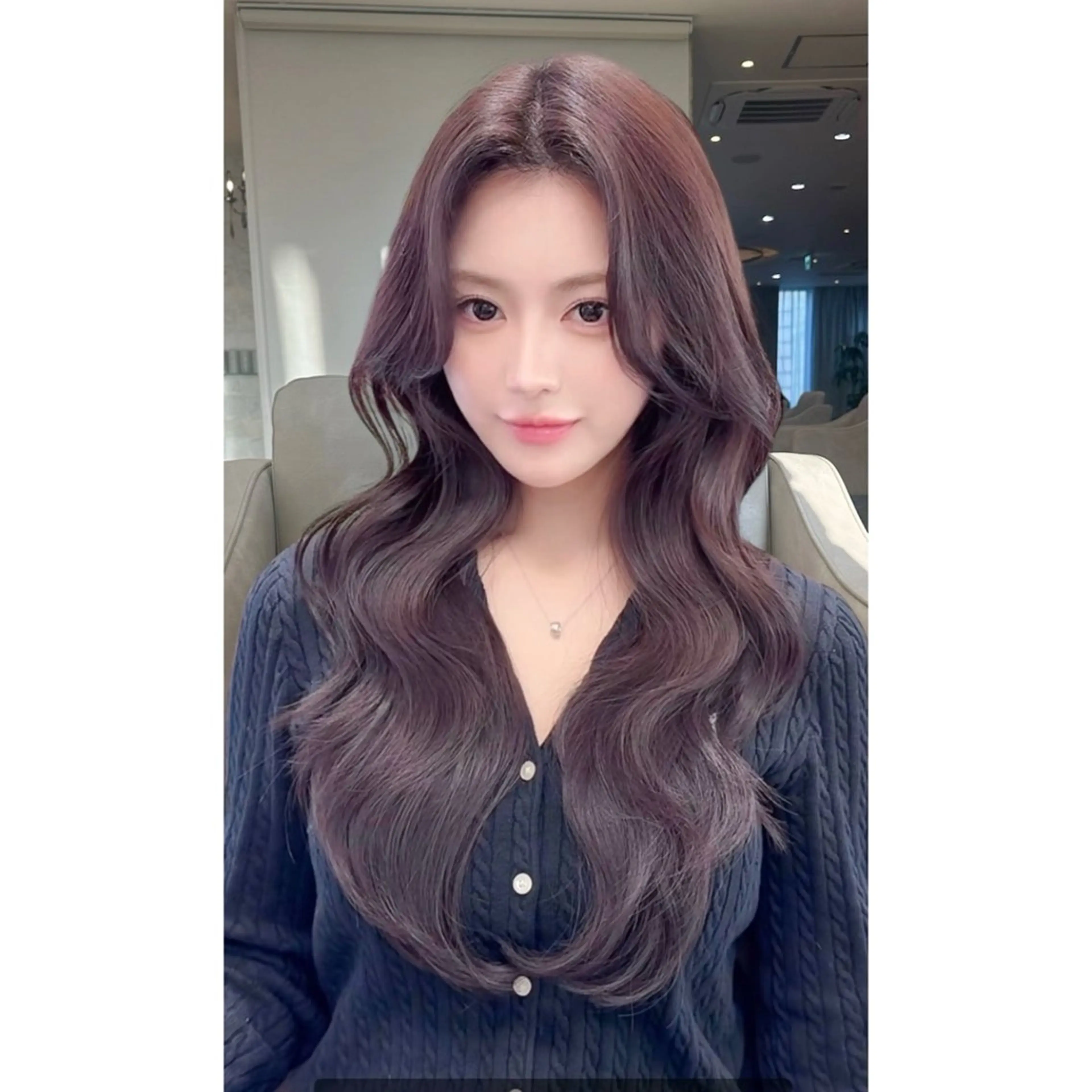 ロング カラー 韓国風ヘア カット ヘアカラー トリートメント 美髪矯正・レイヤー 倉友哉のヘアスタイル