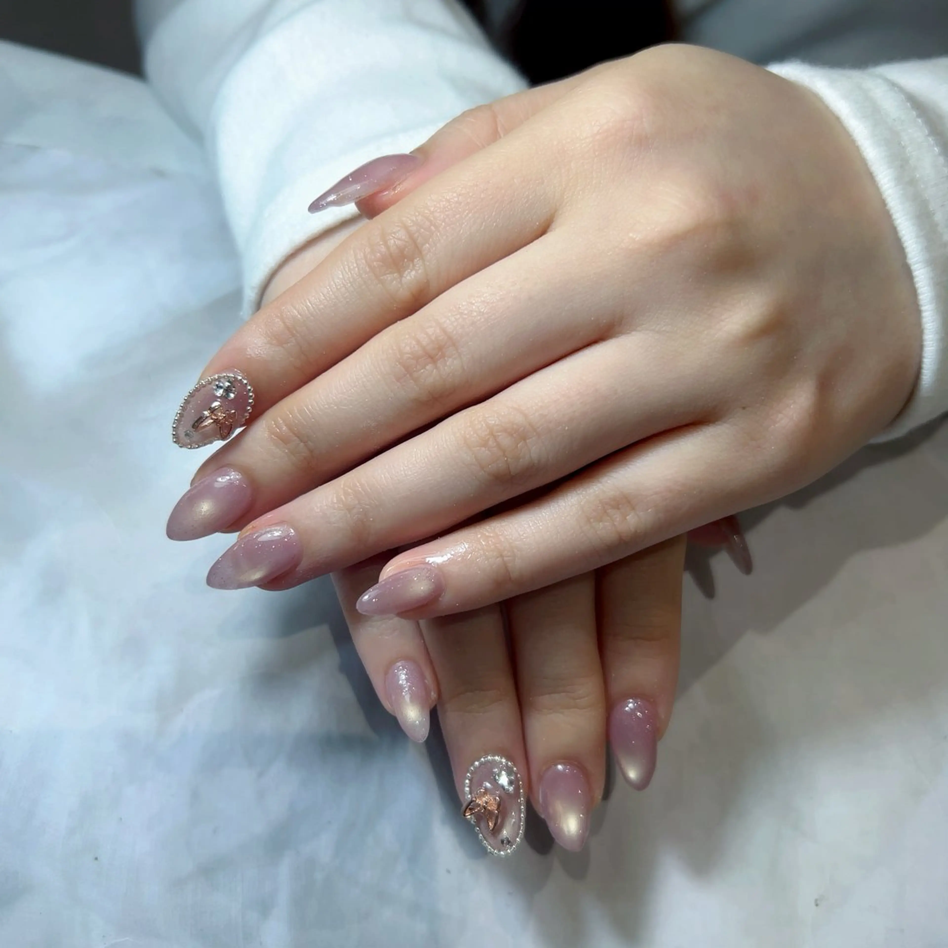 ネイル ハンドネイル hair&make EARTH coiffure beaute 龍ケ崎店所属・nailset/ asukaのネイルデザイン