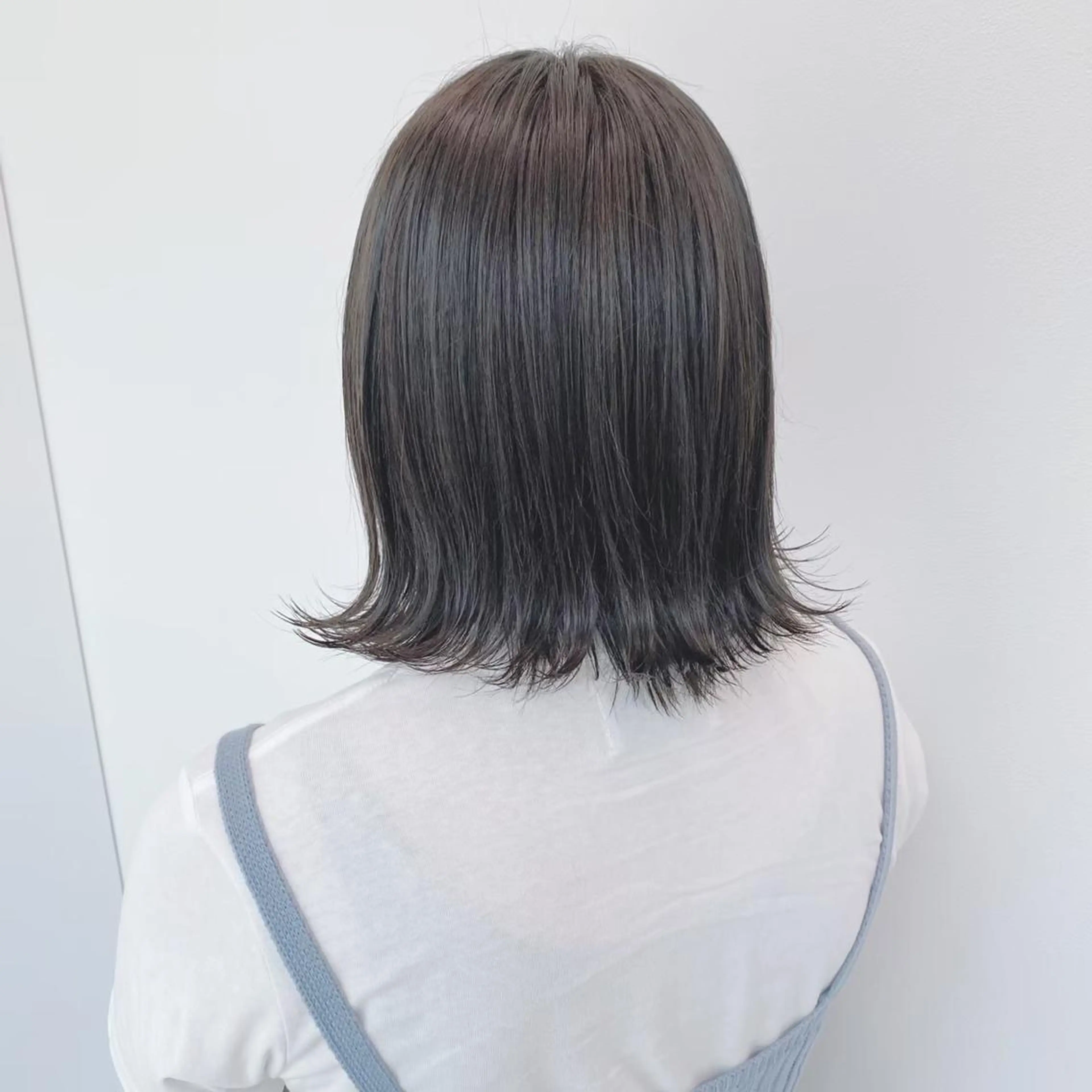 ショート カラー ヘアカラー トリートメント ヘアセット ⛄️冬の透明感 カラー⛄️大西のヘアスタイル