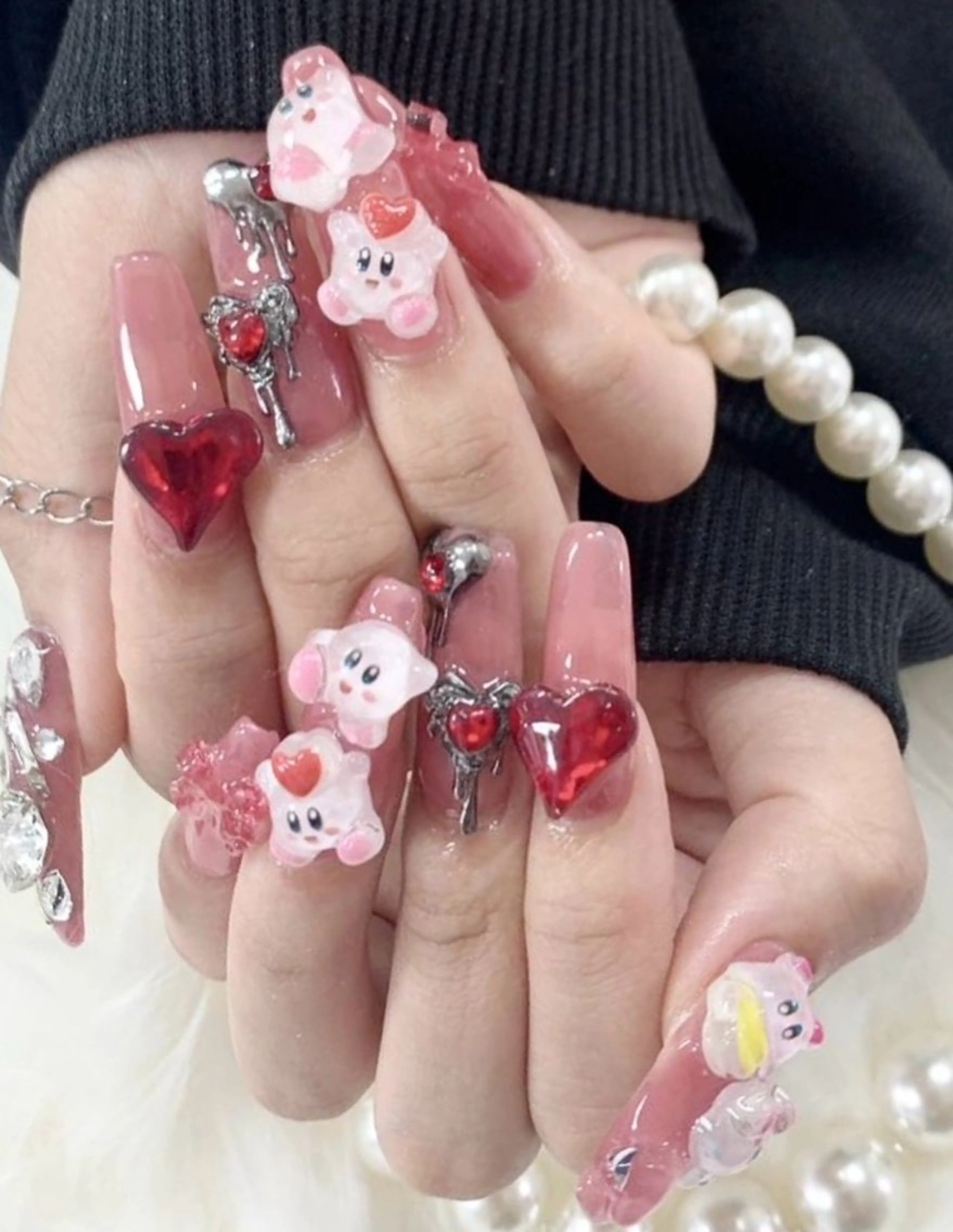 セミロング Hanaai Salon新宿店のネイルデザイン