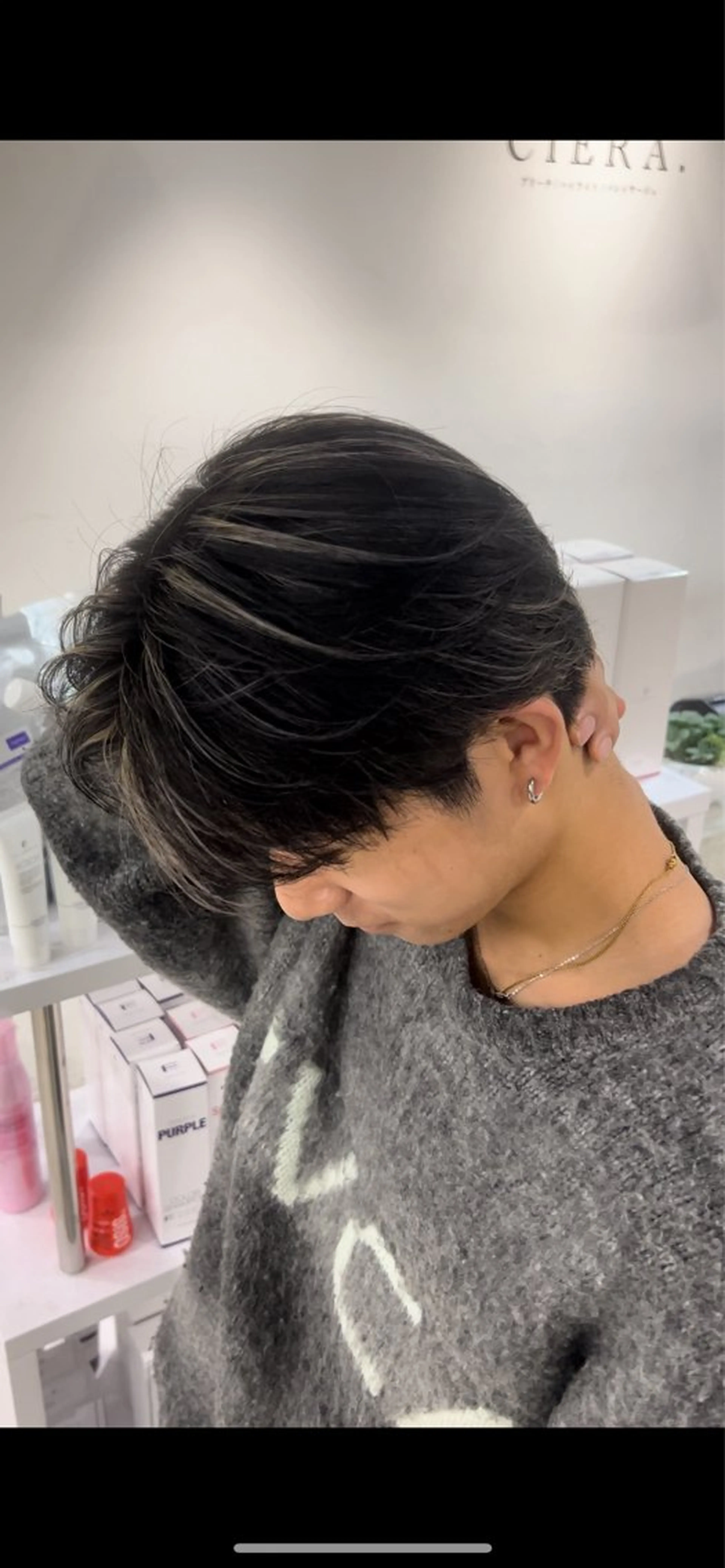 カラー ヘアカラー YUDAIブリーチ• カラー/心斎橋•難波のヘアスタイル