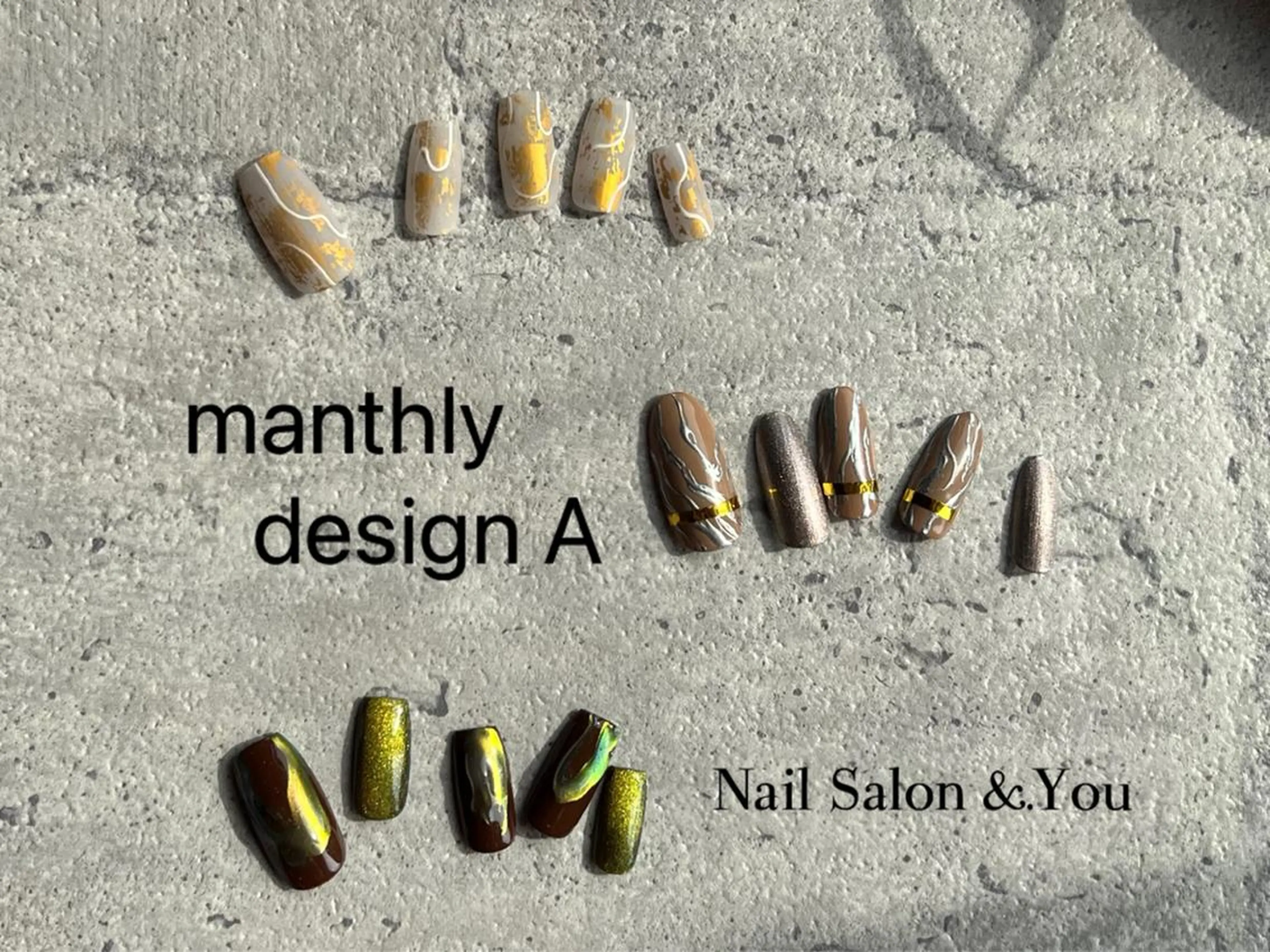 ネイル ハンドネイル Nail Salon &.Youのネイルデザイン