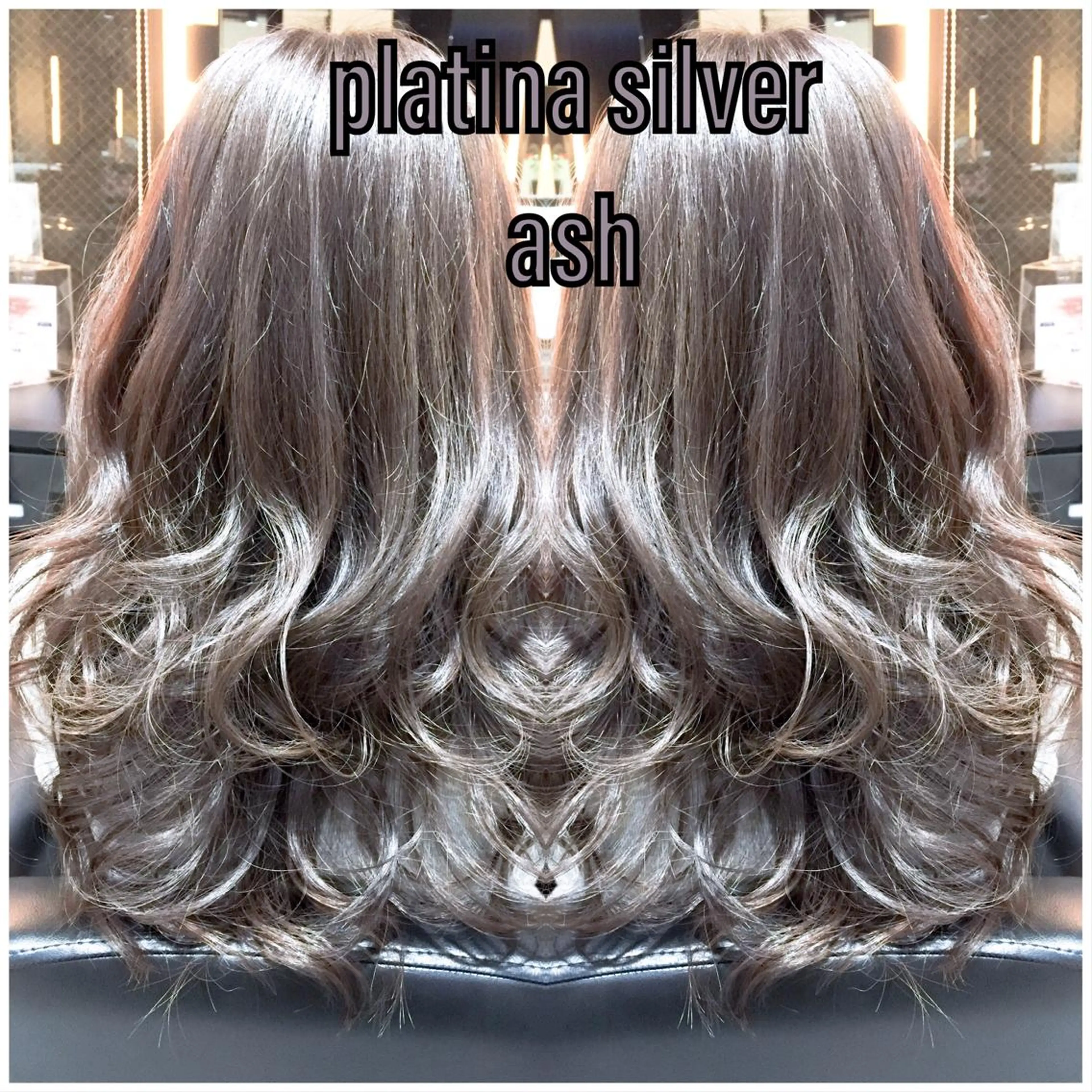 ミディアム カラー ハイライト/ブリーチ バレイヤージュ関佳祐のヘアスタイル