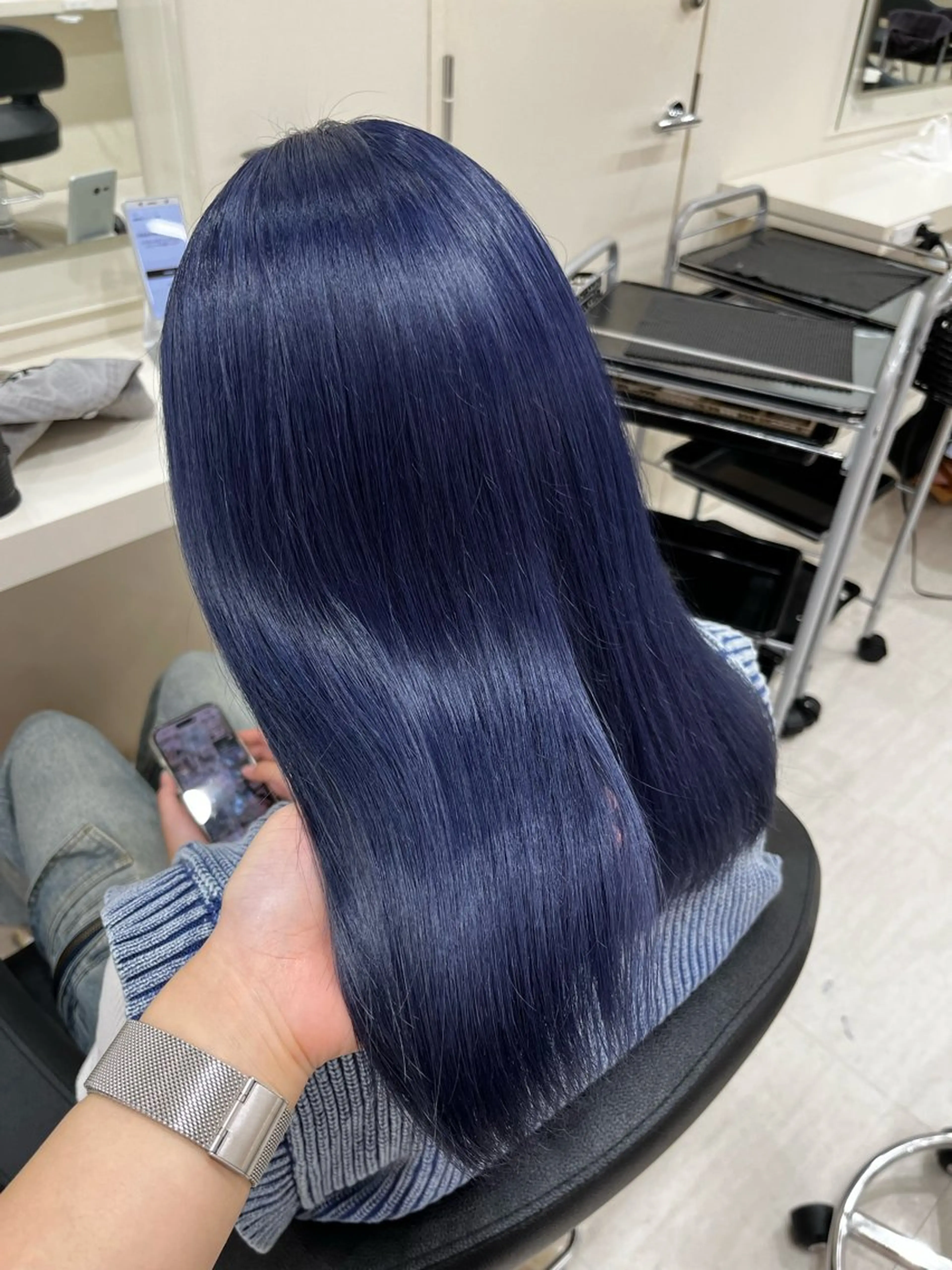 ロング カラー ヘアカラー 💟RINNA 艶カラー💟のヘアスタイル