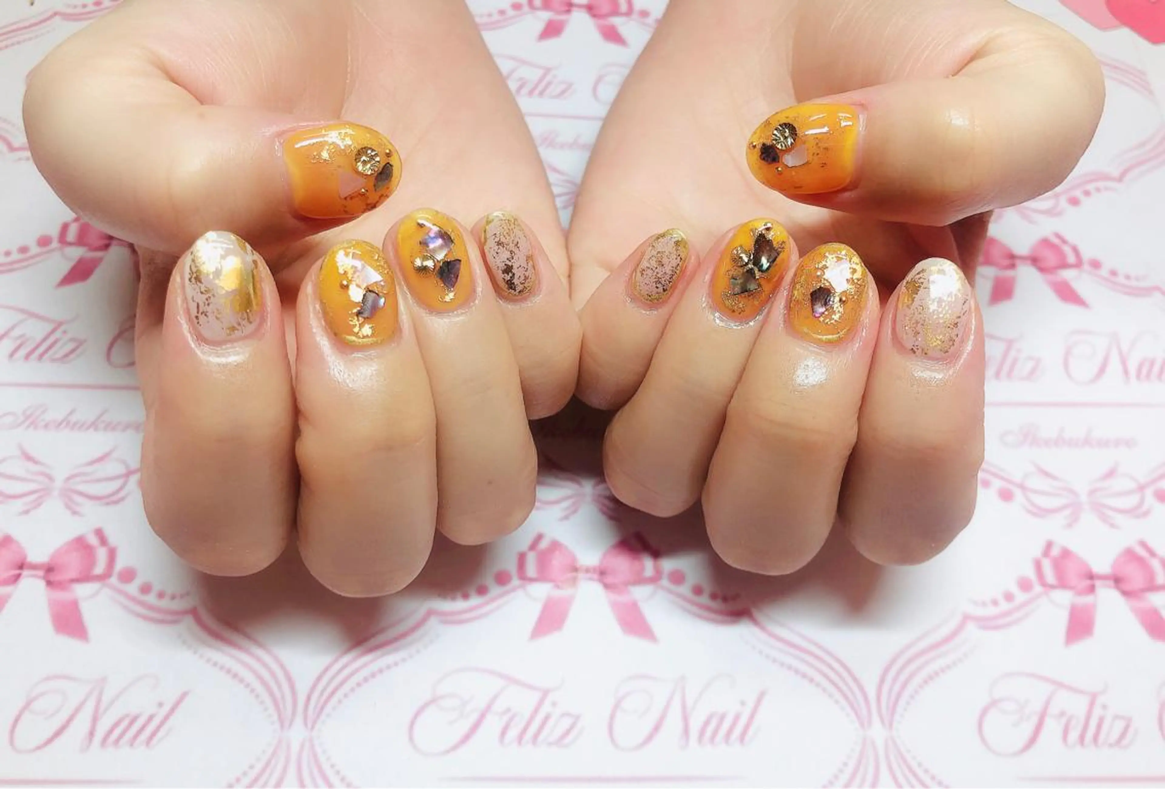 ネイル ジェルネイル パラジェル ハンドネイル ユキカ （ネイリスト）のネイルデザイン