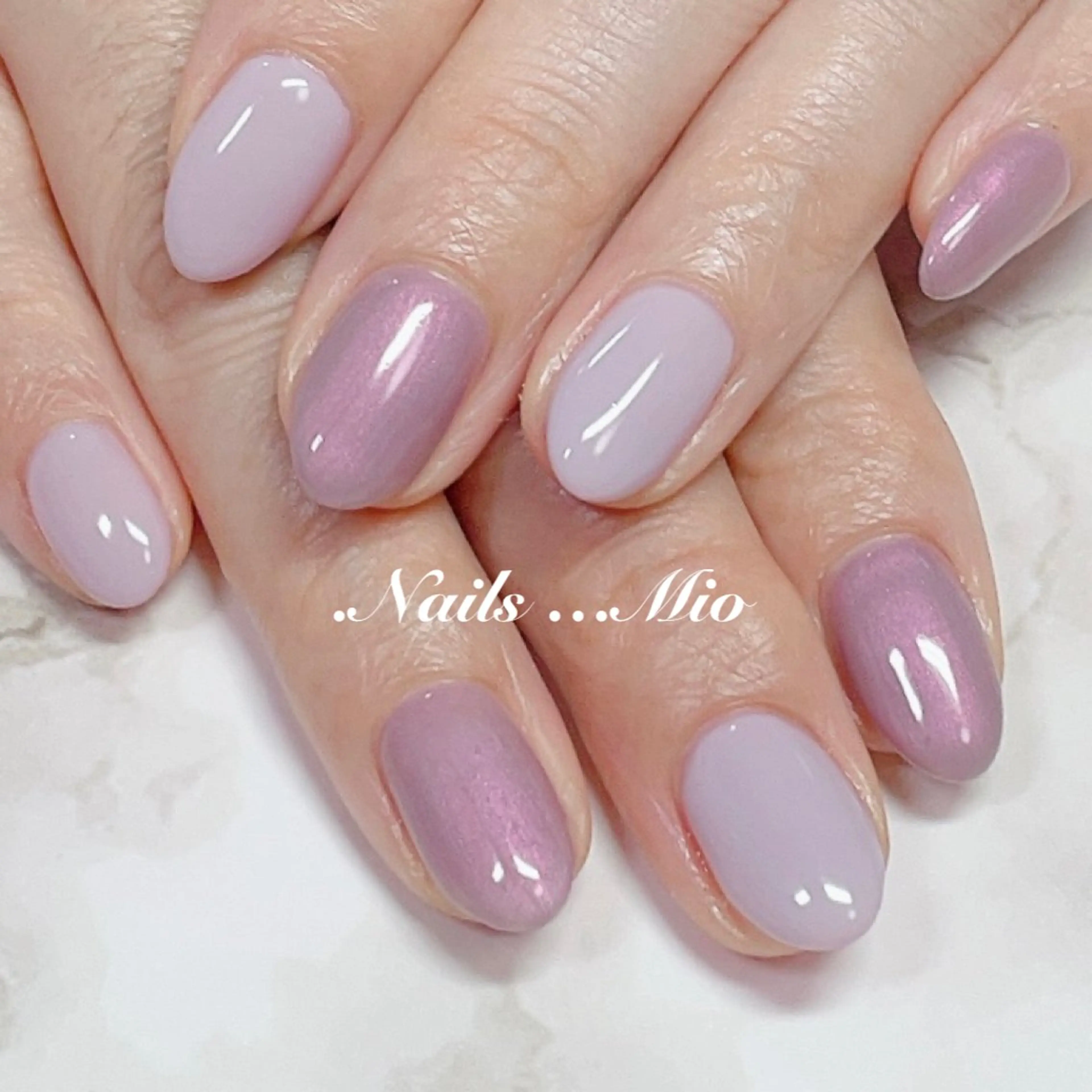 ネイル ジェルネイル ワンカラーネイル .Nails Mio 赤羽西ネイルサロンのネイルデザイン