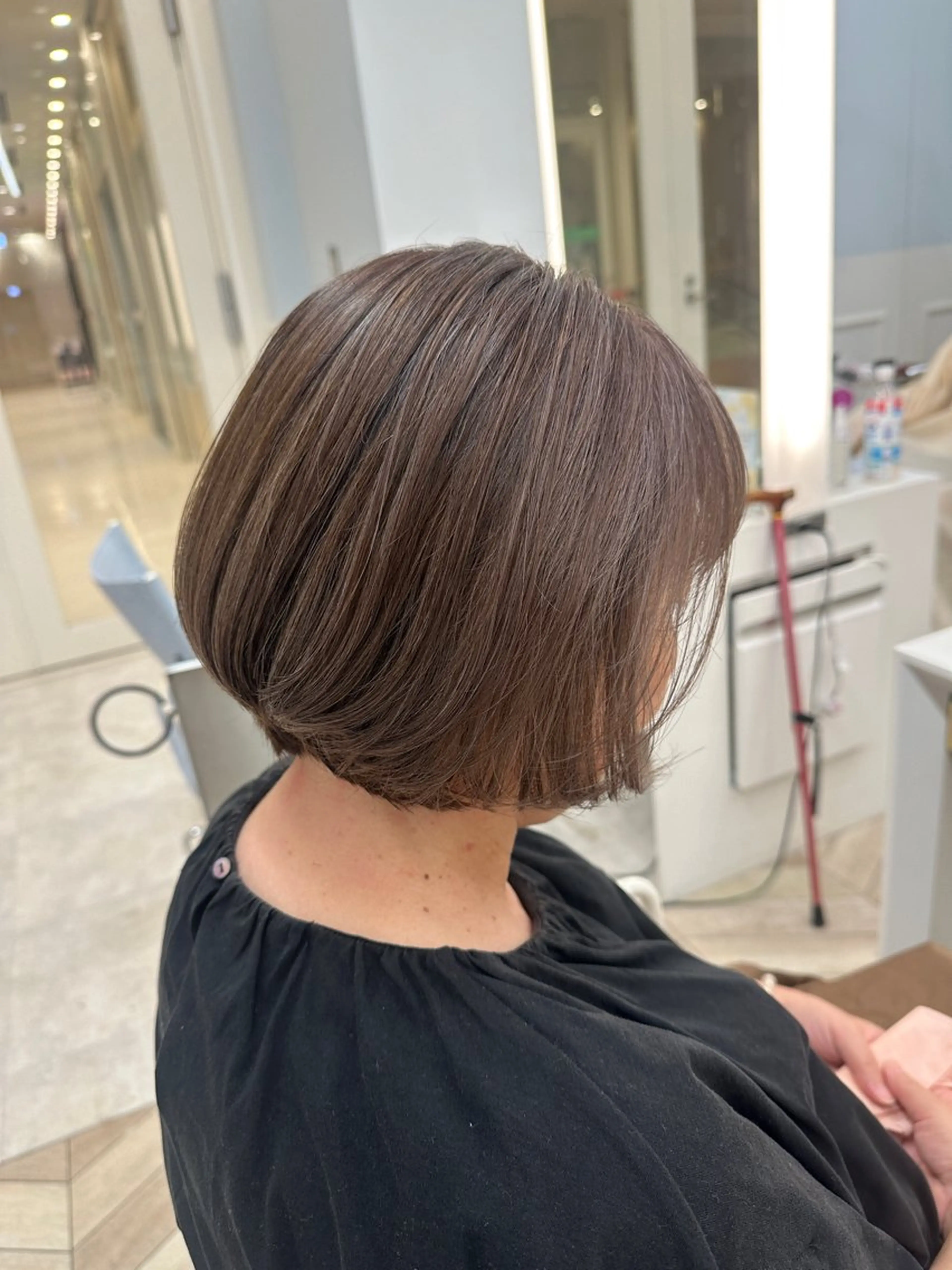 ショート ボブ ハイライト 🌷レイヤーカット/ 透明感カラー🌷増田のヘアスタイル