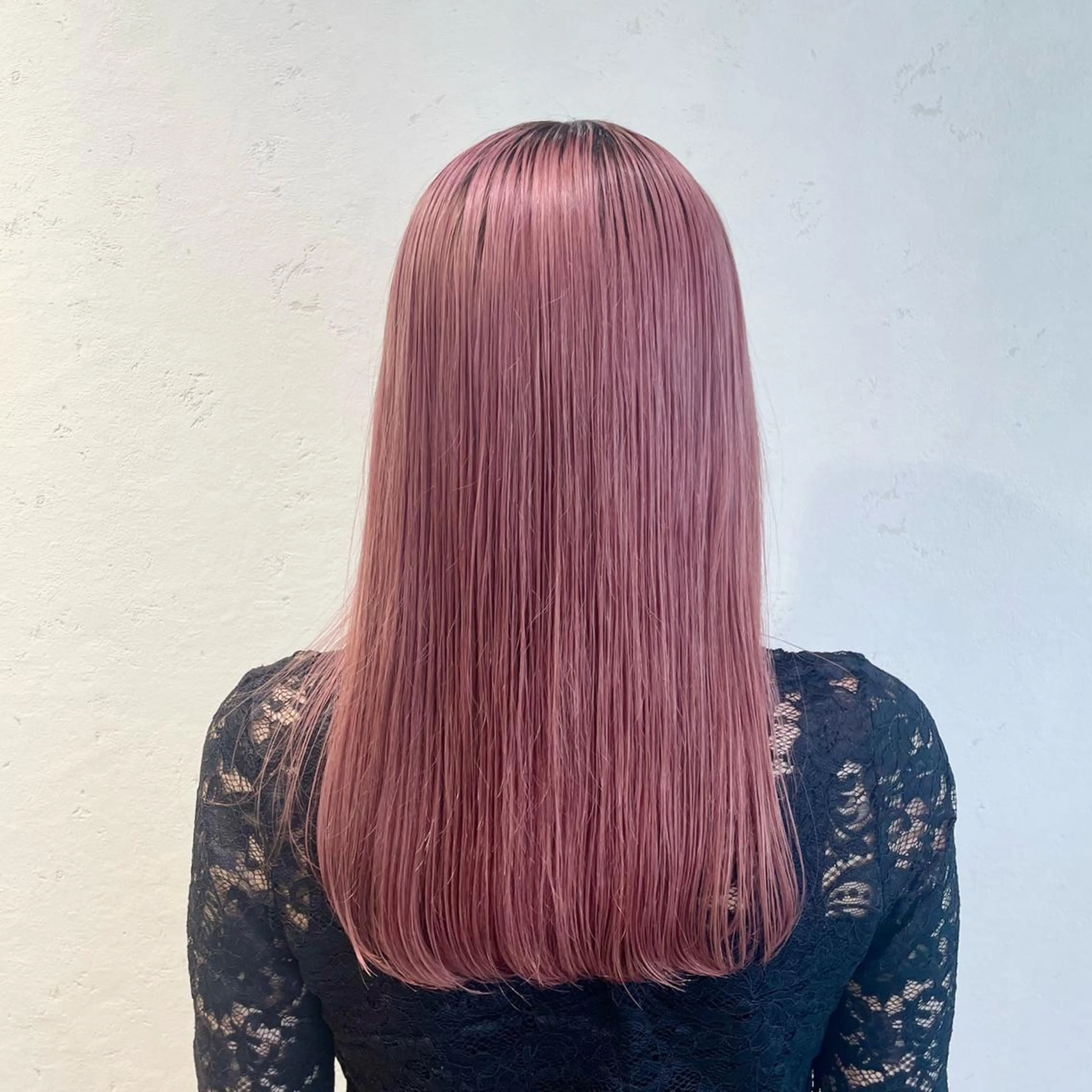 ロング N+所属・前田 菜奈子のヘアスタイル