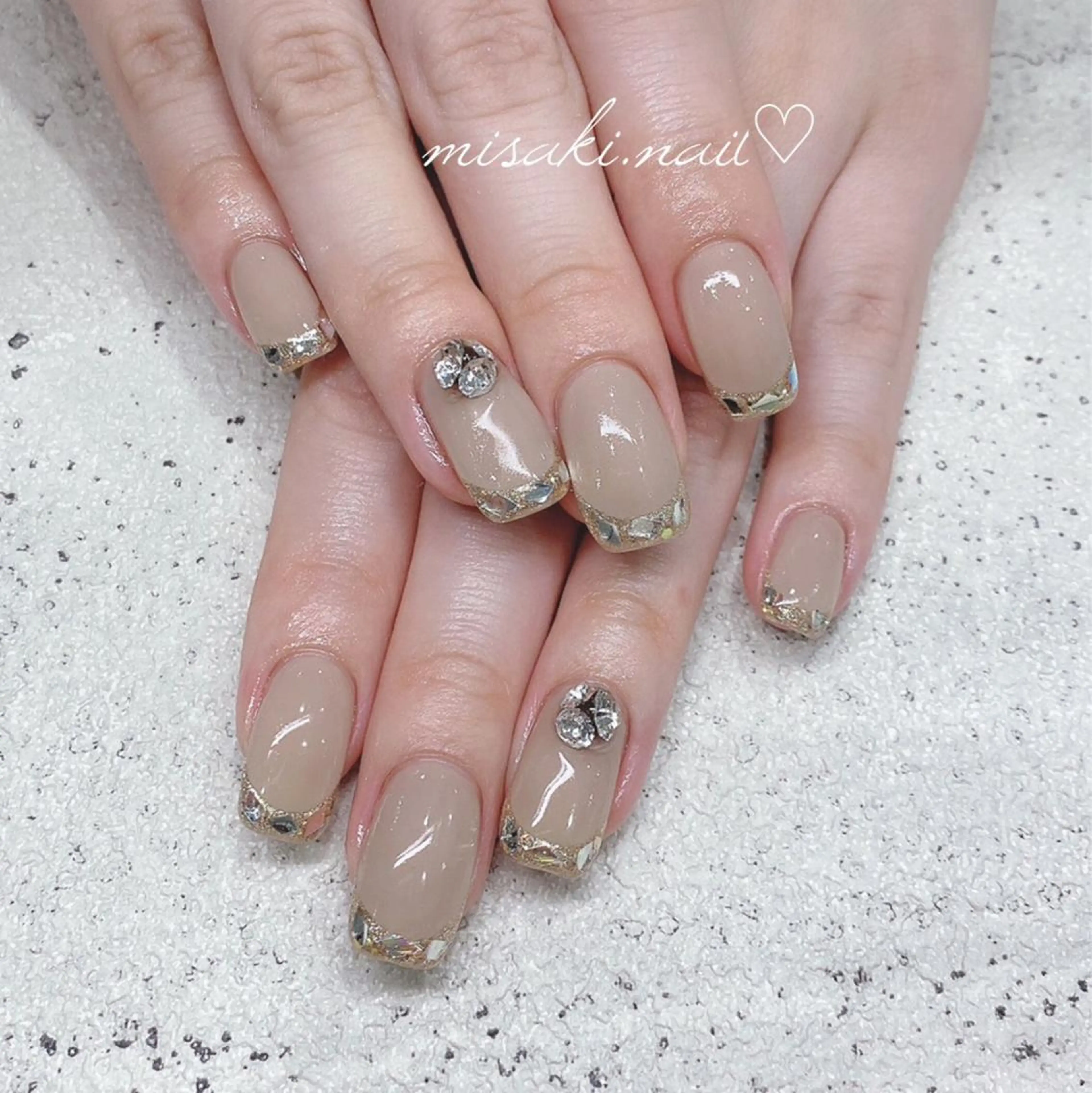 ネイル 韓国ネイル ワンホンネイル ハンドネイル nailsalon miinailsのネイルデザイン