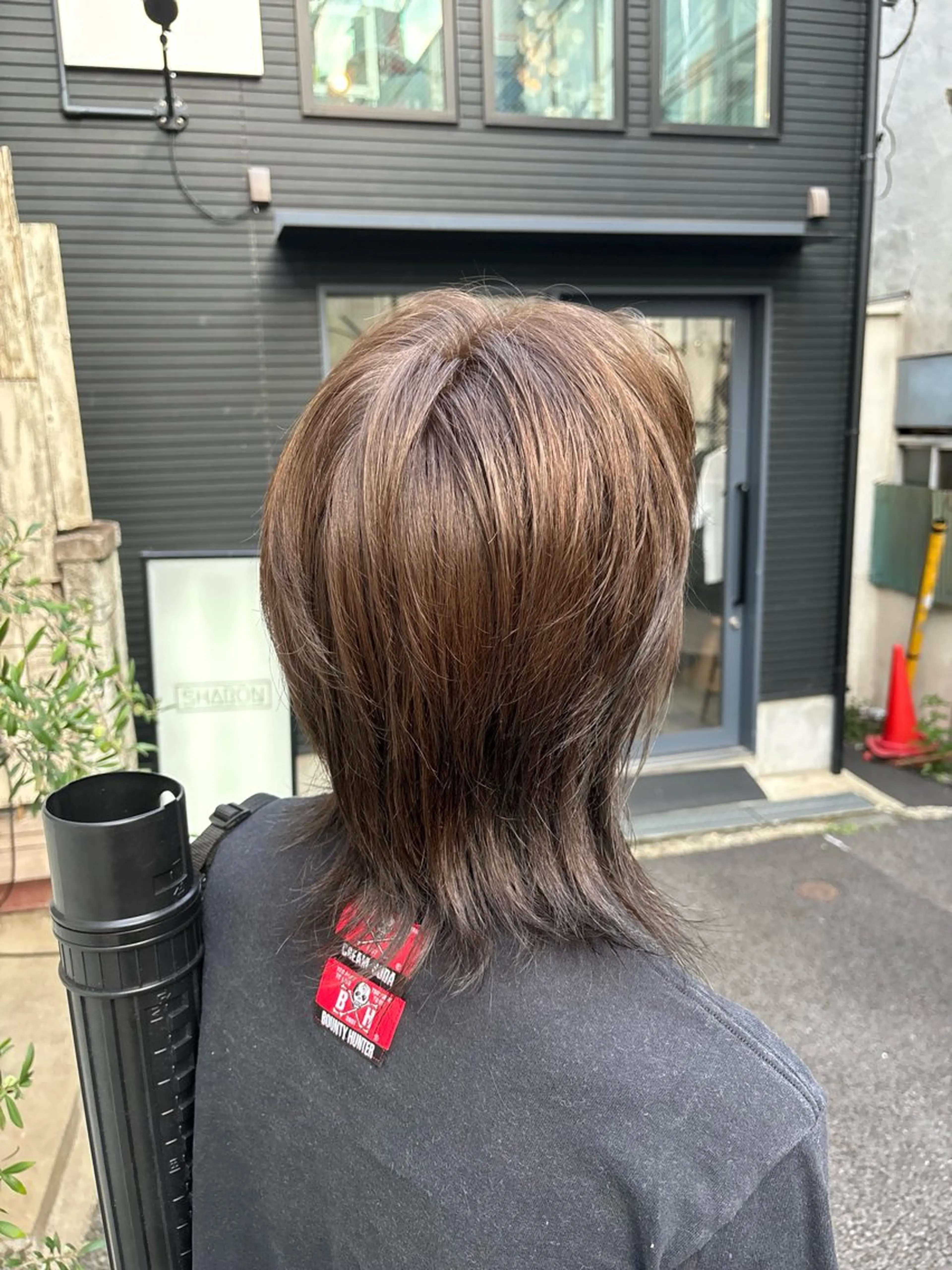 ミディアム カラー メンズ ヘアカラー SHO 👻原宿 /艶カラーのヘアスタイル