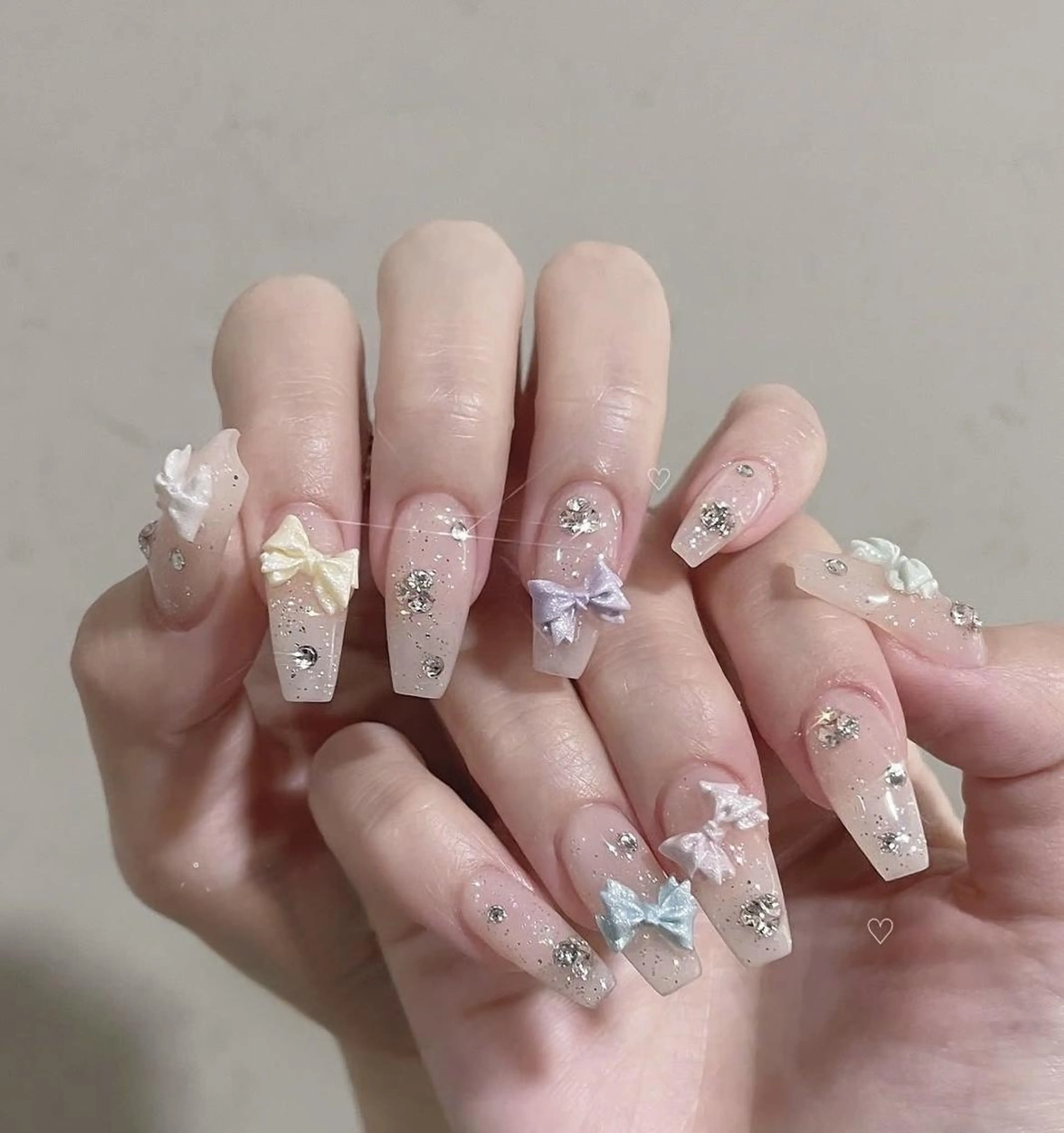 ネイル 長さ出し フレンチネイル グラデーション 卒業式 マグネットネイル ハンドネイル MIHANA YUKIのネイルデザイン