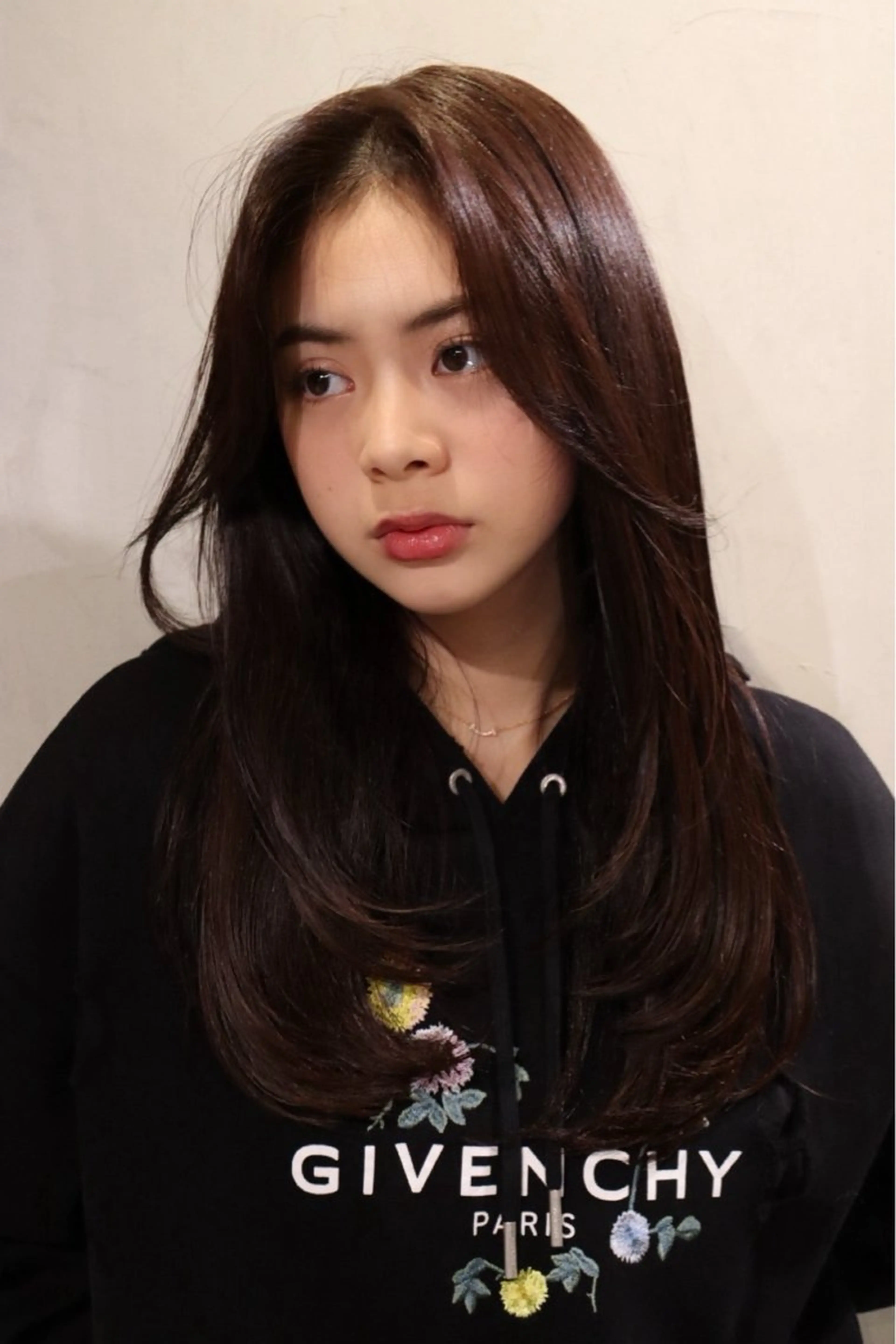 ロング レイヤーカット 門岡 昌輝のヘアスタイル