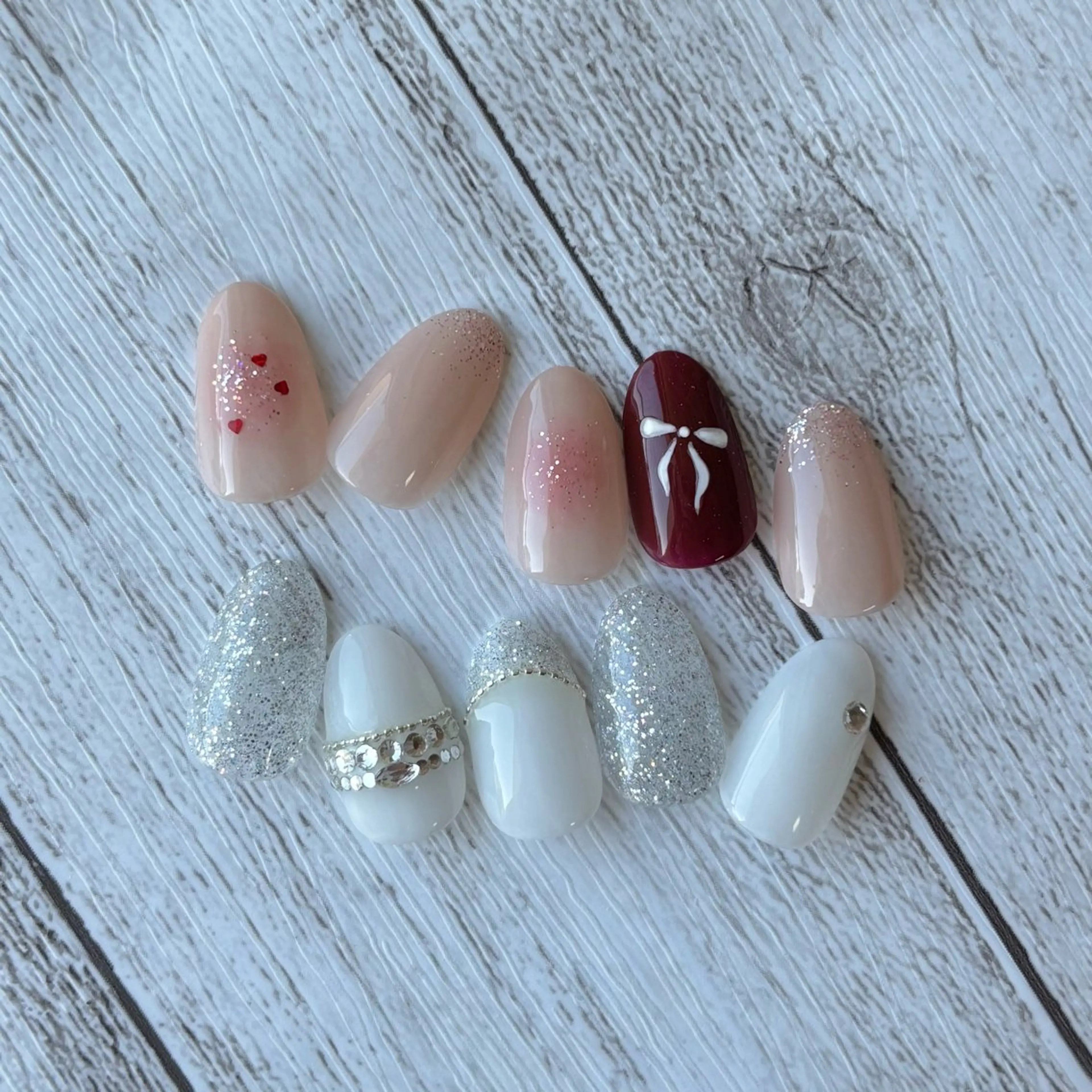 ネイル ハンドネイル Nailsalon BLOOM🌷 山崎のネイルデザイン