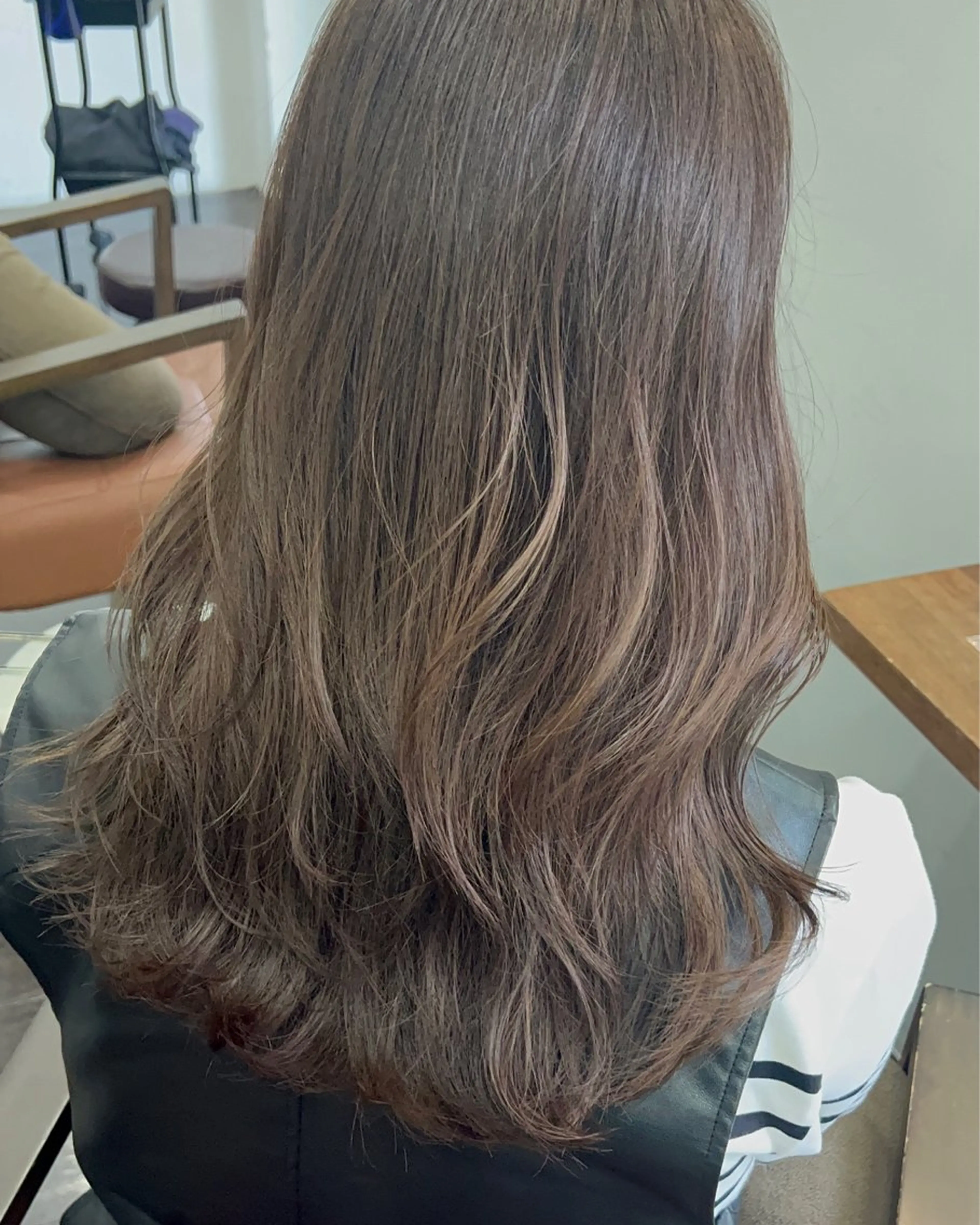 セミロング 名駅/艶韓国風ヘア miyabiのヘアスタイル