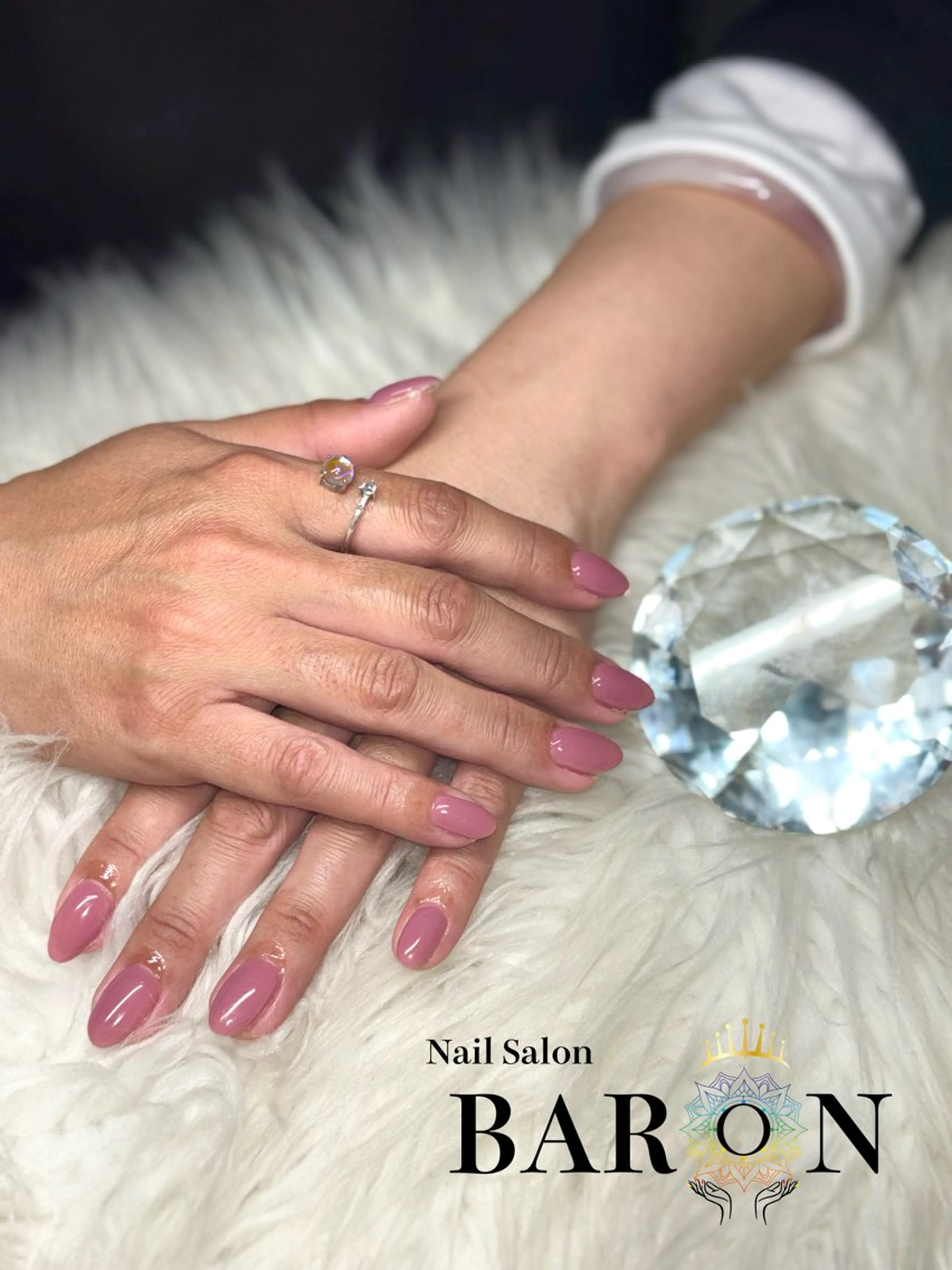 ネイル ピンク 春ネイル ♛︎BARON♛︎ MASHIROのネイルデザイン