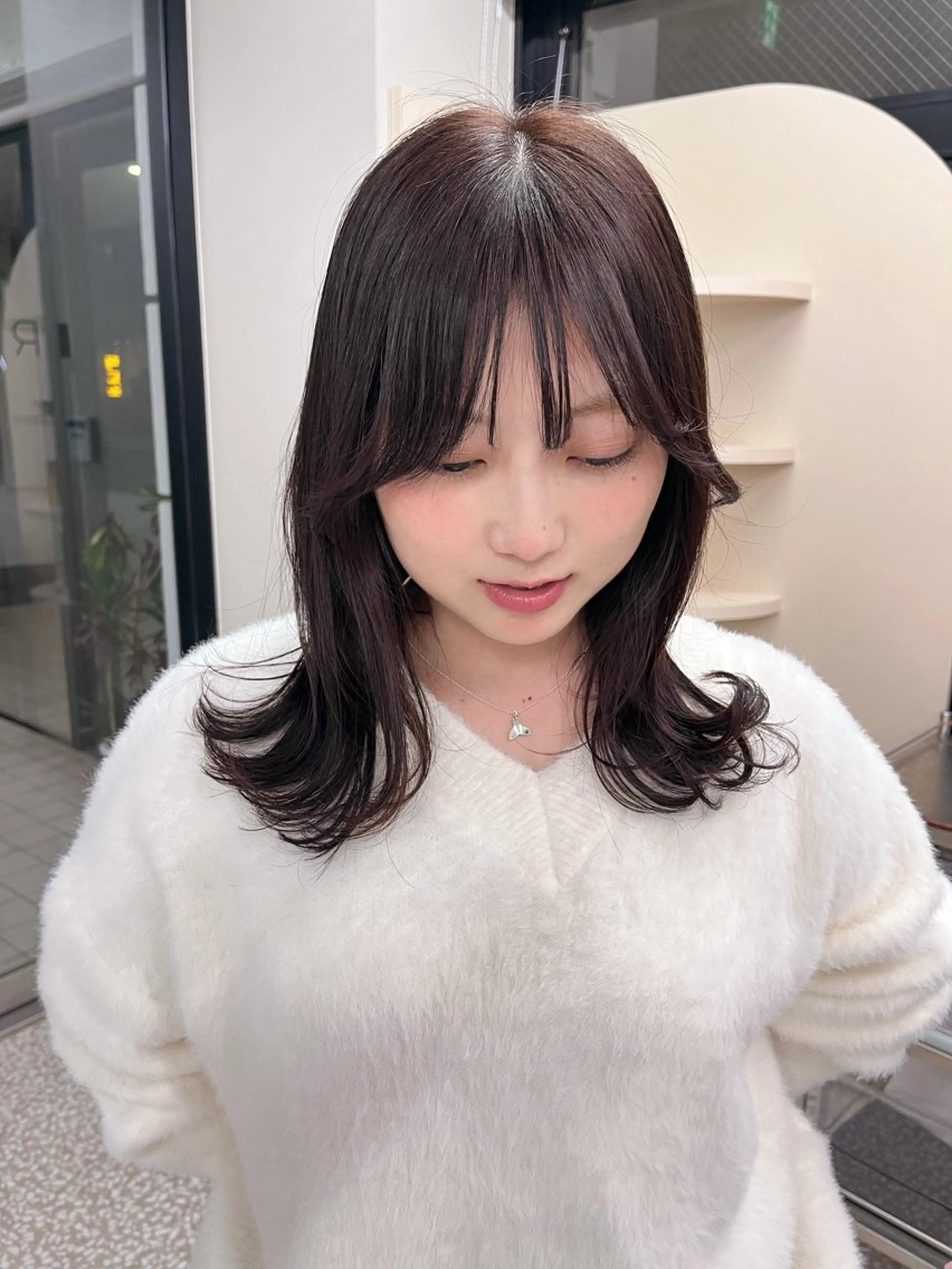 ミディアム カラー カット ヘアカラー IROW/イロウ天神 大名店 yamaのヘアスタイル