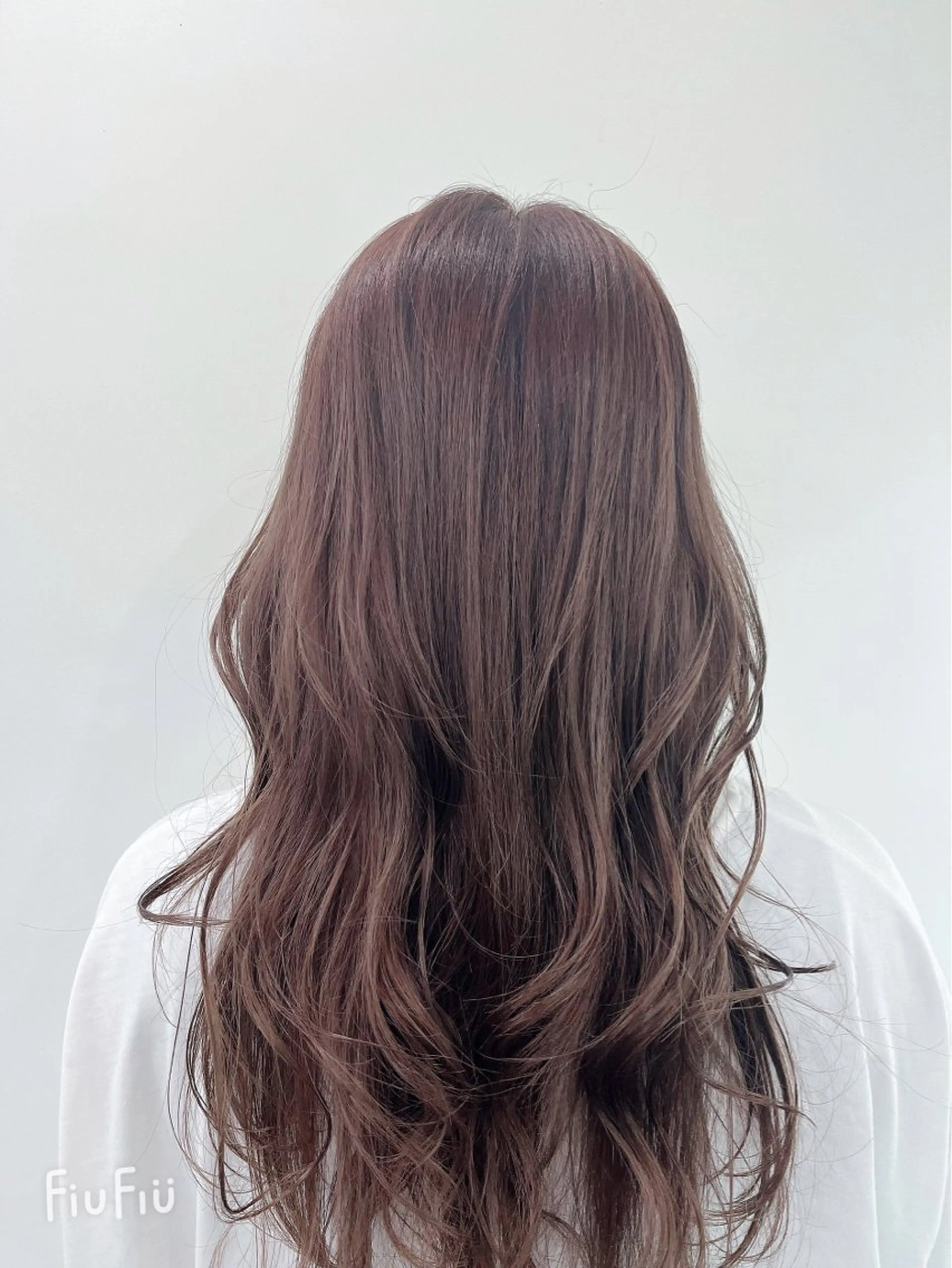 ロング カラー 新宿/小顔レイヤー/ 顔まわり/西慶太朗のヘアスタイル