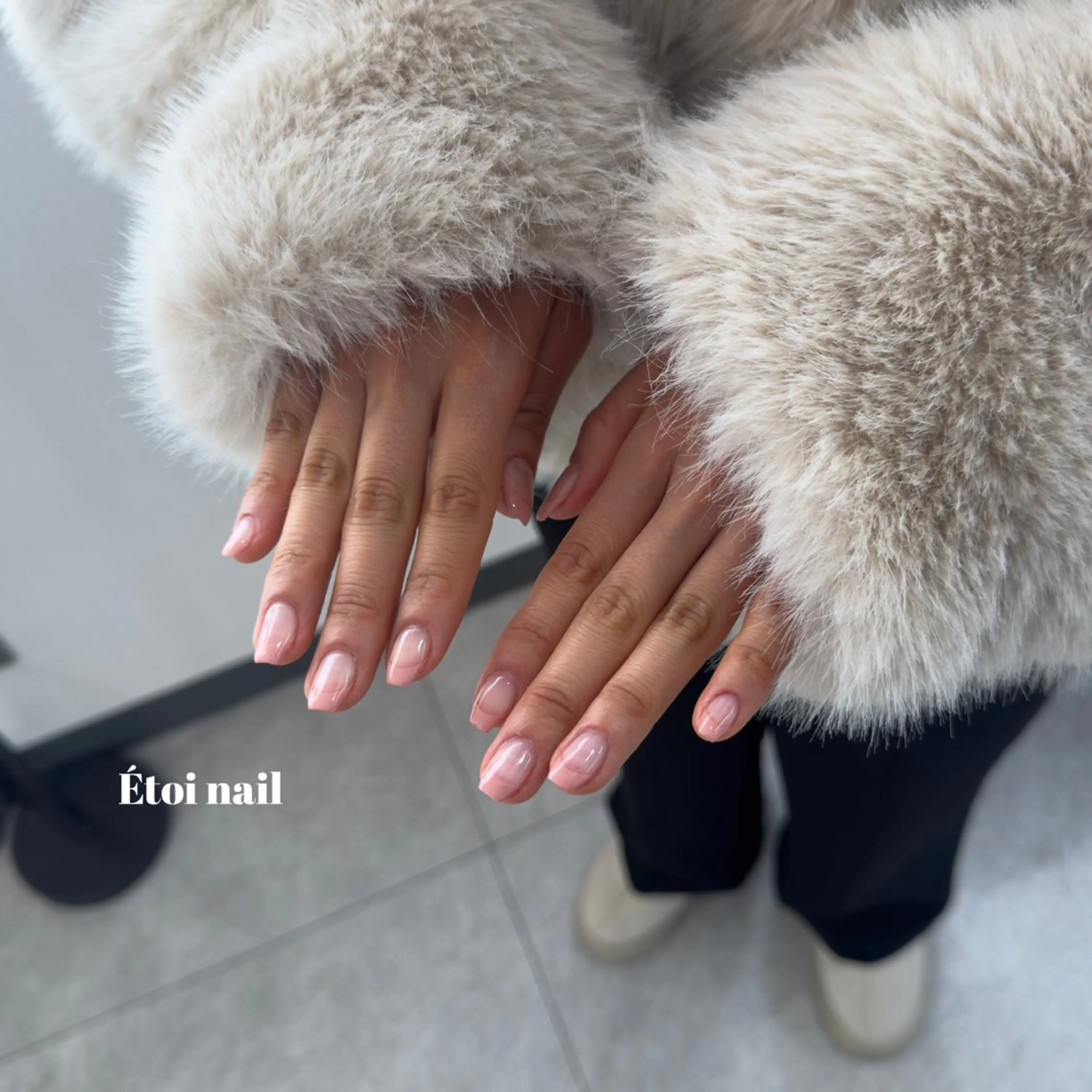 ネイル フレンチネイル ハンドネイル Étoi Nail はるのネイルデザイン