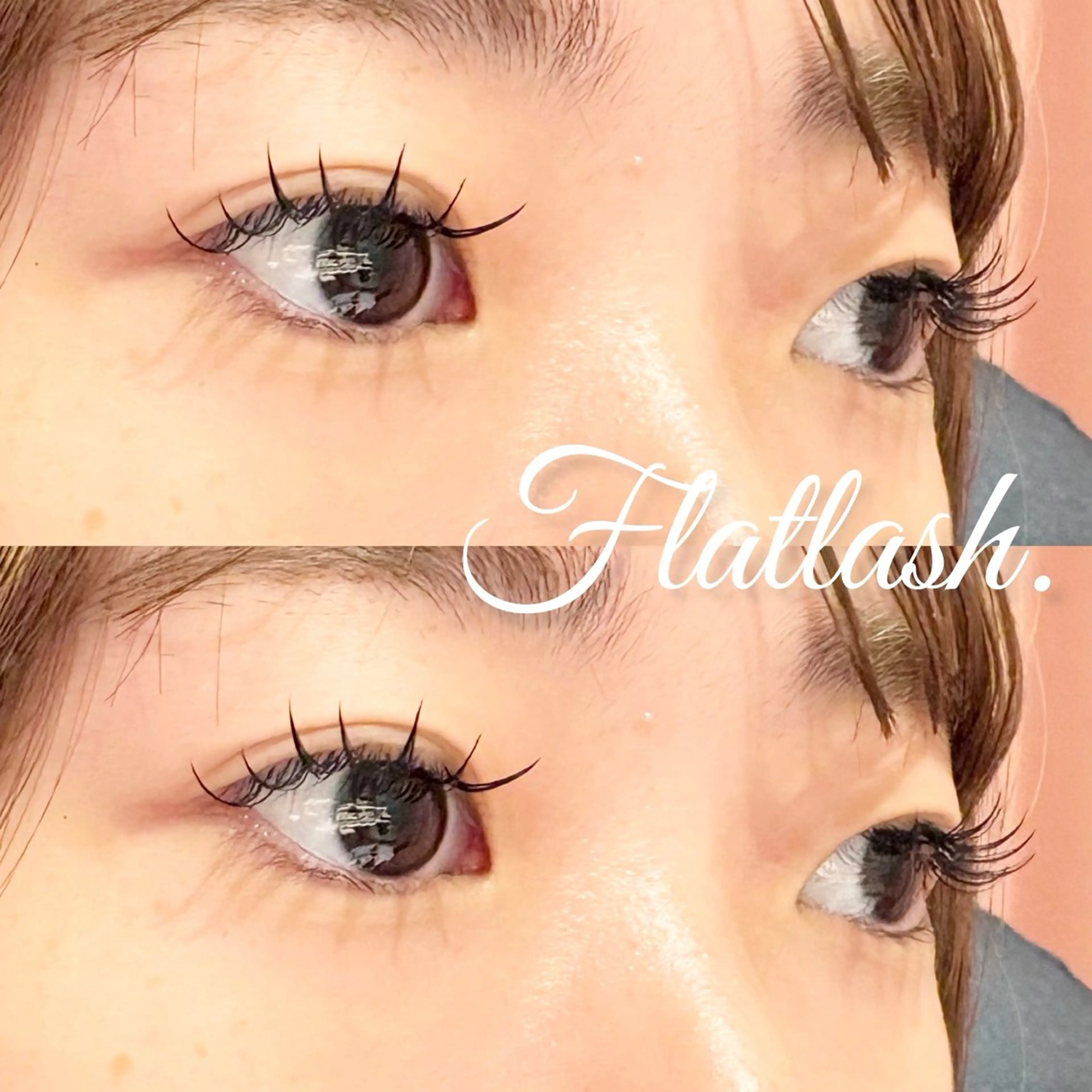 マツエク・マツパ 束感まつ毛 フラットラッシュ 韓国風マツエク ミンク マツエク FOXY LASH Nakamuraのマツエク・マツパデザイン