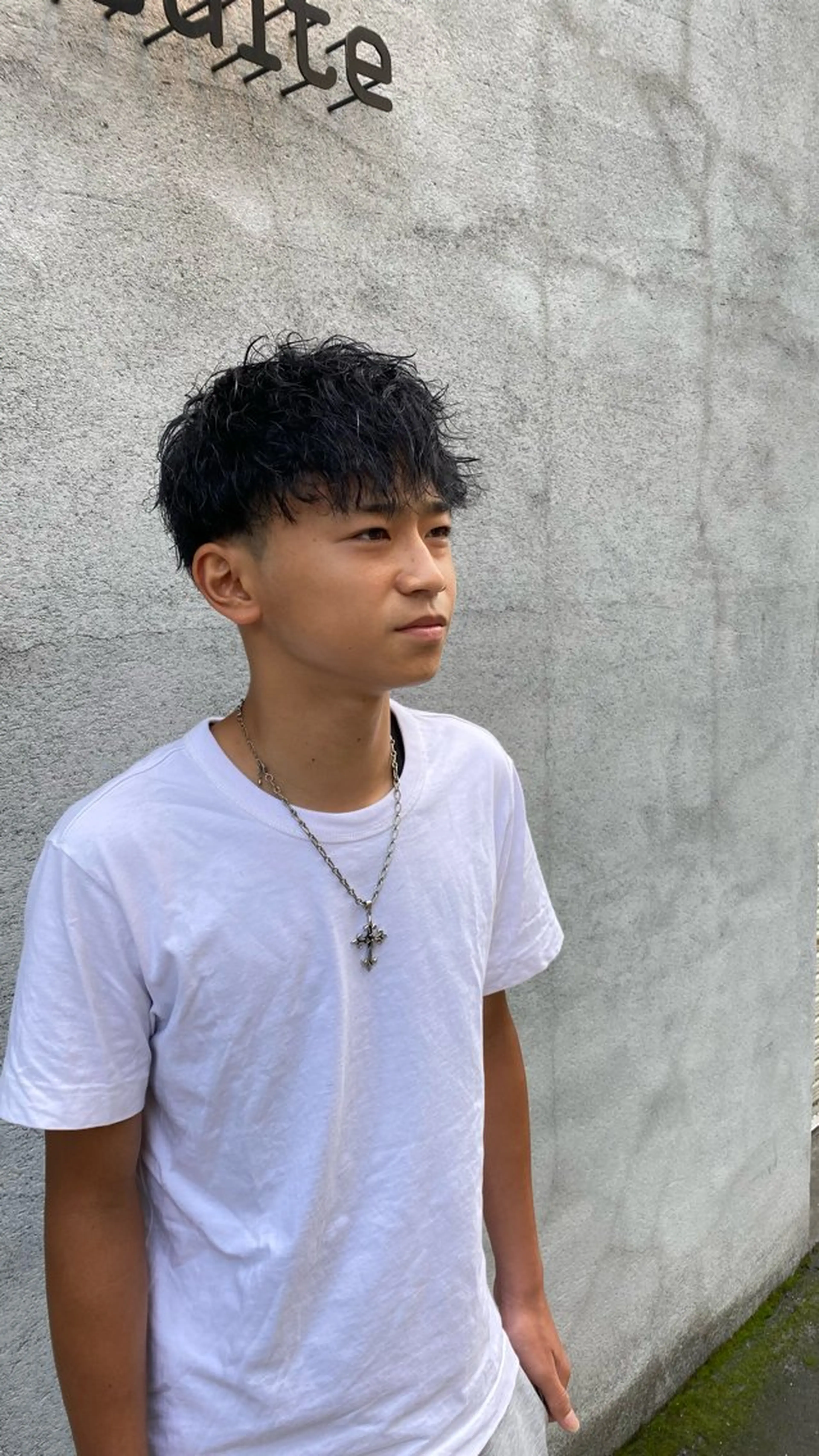 パーマ メンズ カット パーマ men's　パーマ/ ⭐️Tenshinのヘアスタイル