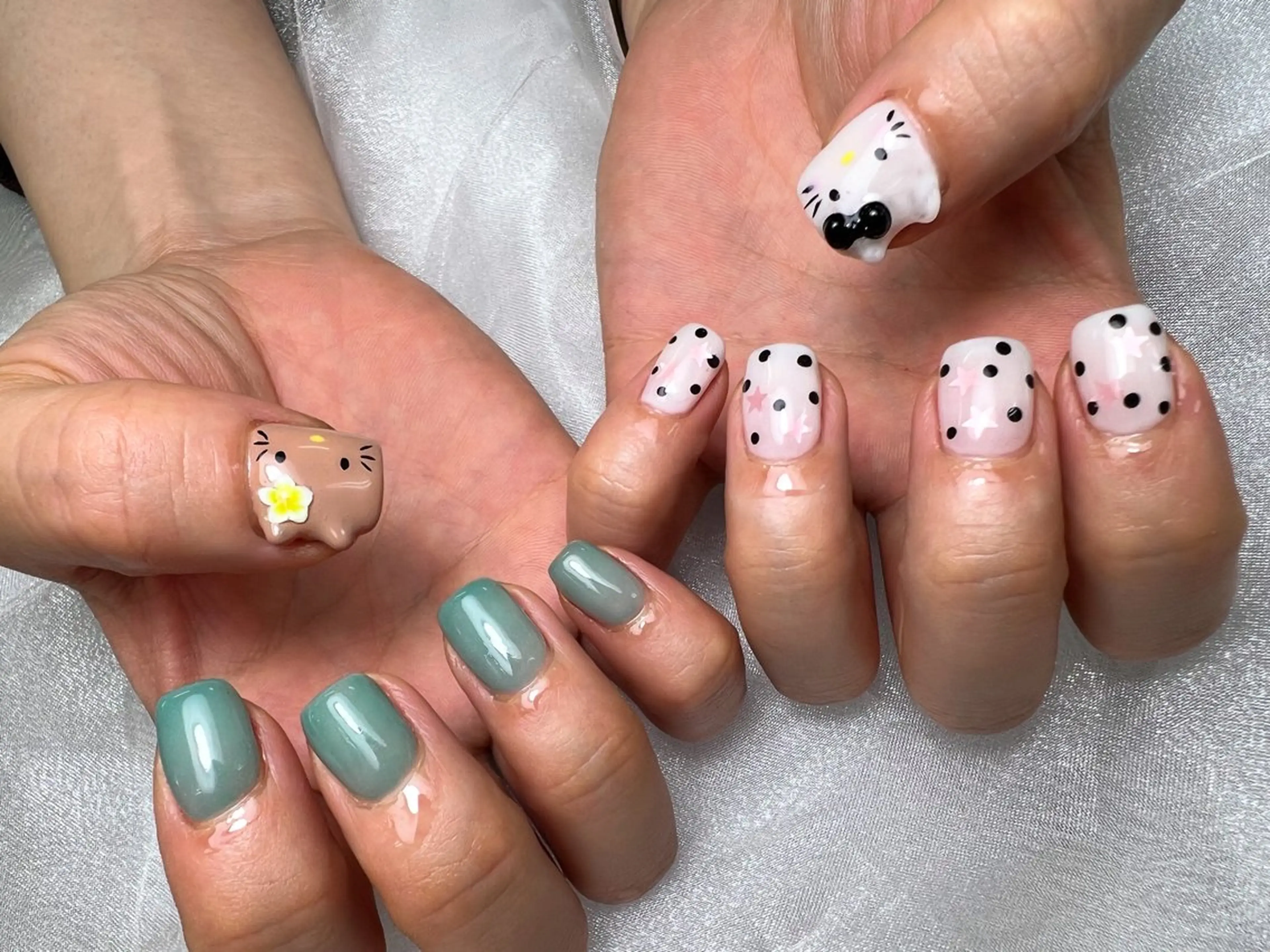 ネイル ハンドネイル Mana‪ ‪·͜· ❤︎‬のネイルデザイン