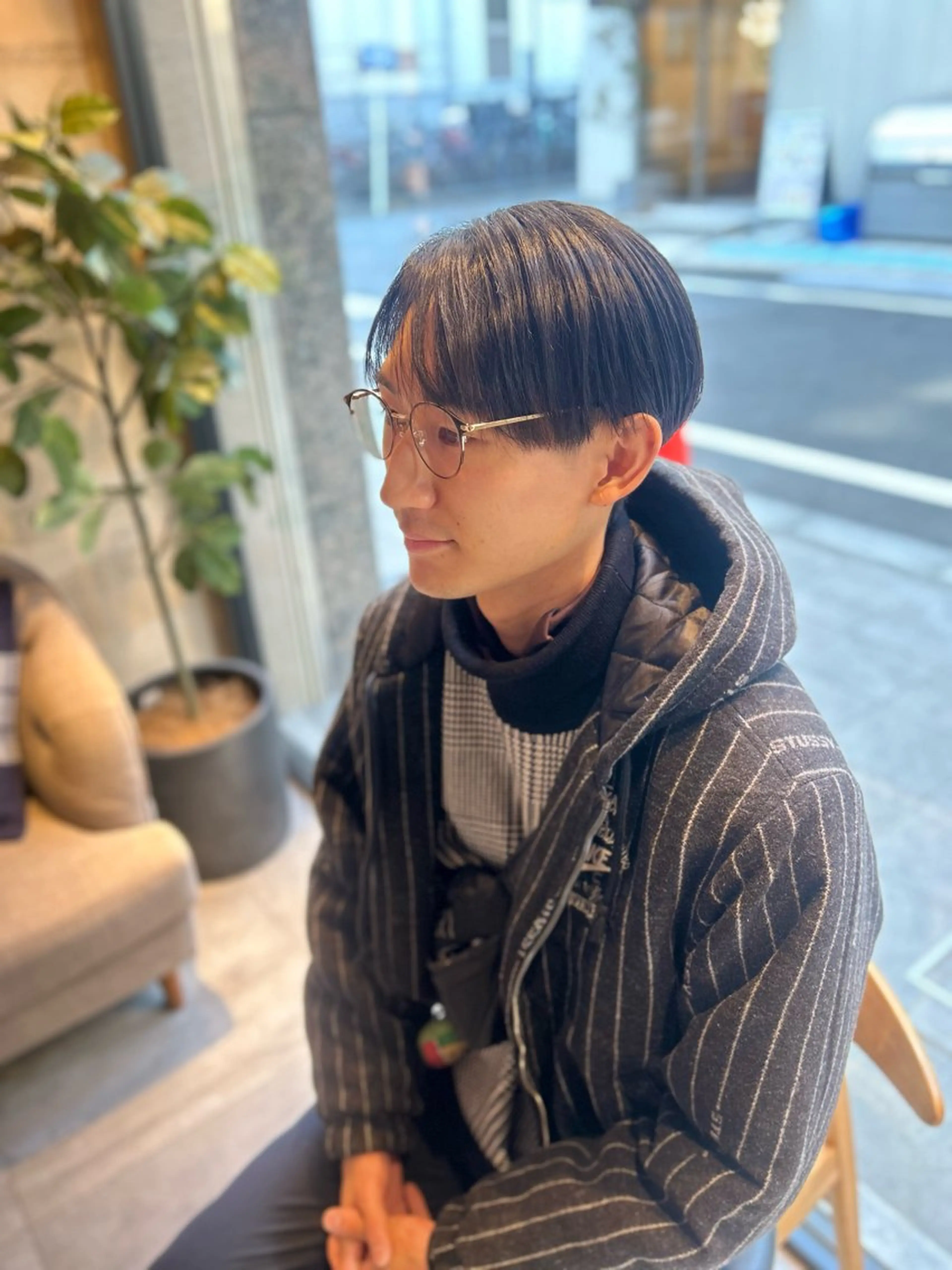 メンズ マッシュ 刈り上げ カット 🍎メンズcut/ 🐱airaのヘアスタイル