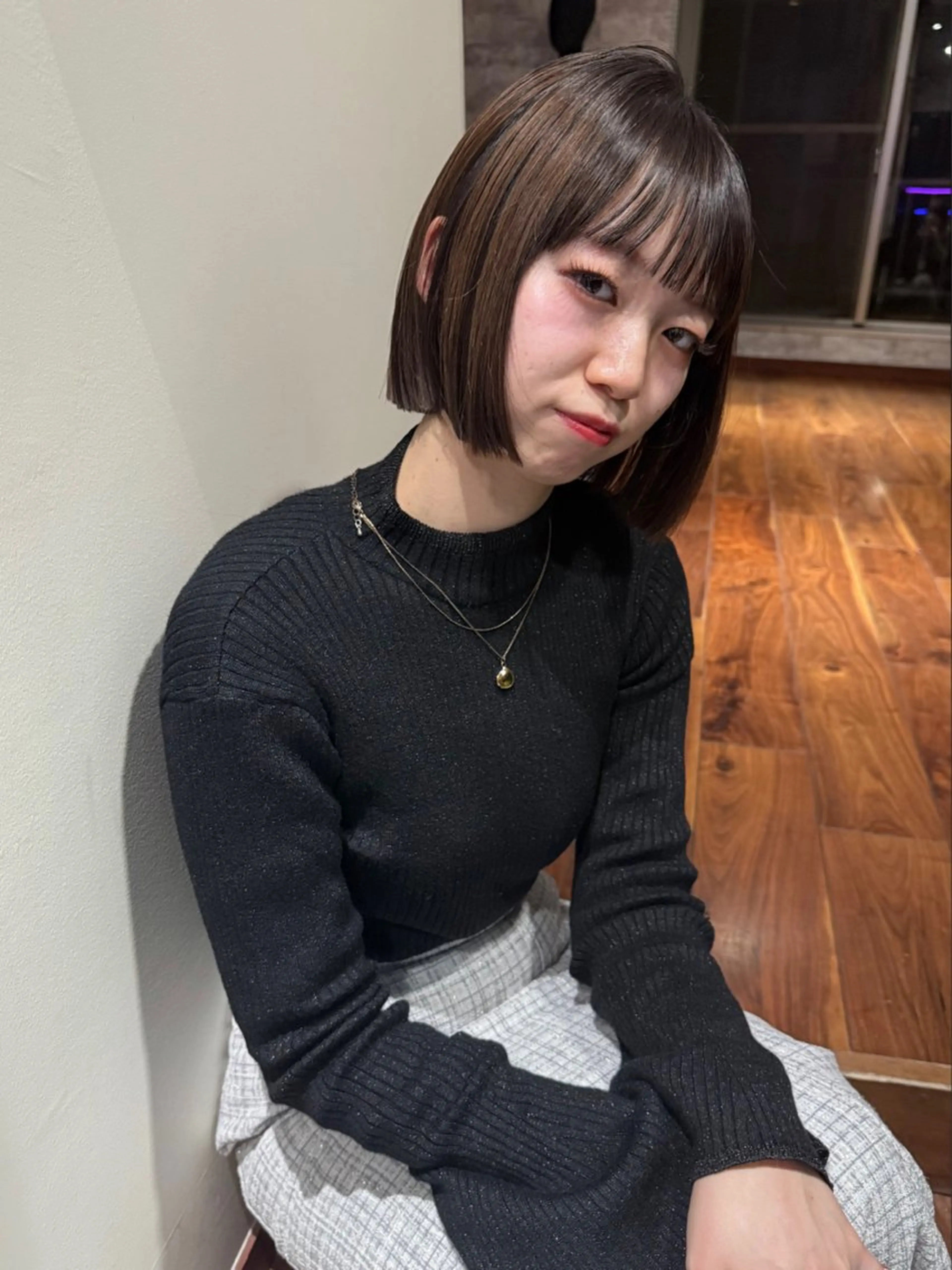 ショート カラー ボブ カット トリートメント mai / linoah˚✧のヘアスタイル