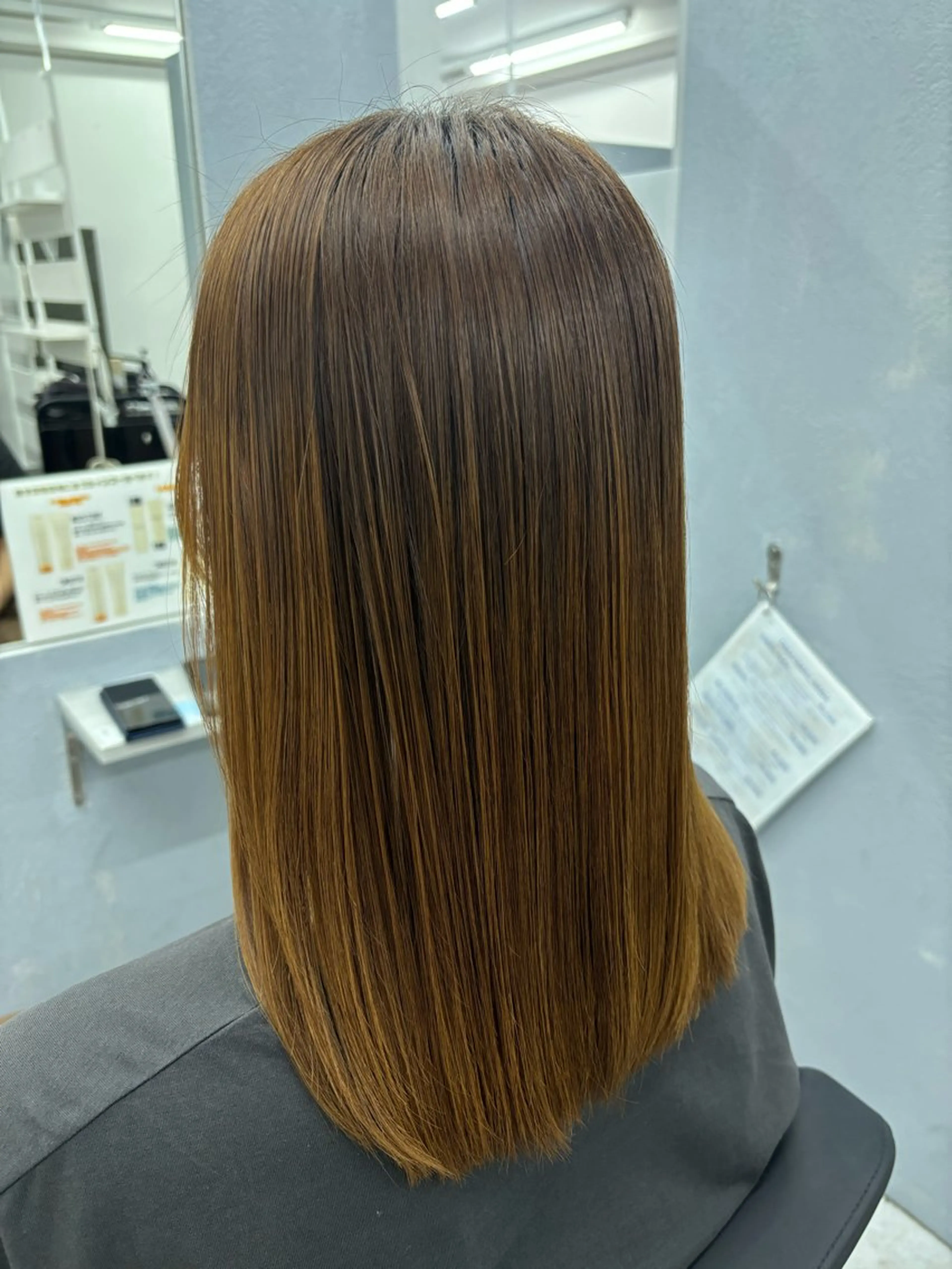 透明感♡くすみカラー shiori/小岩のヘアスタイル