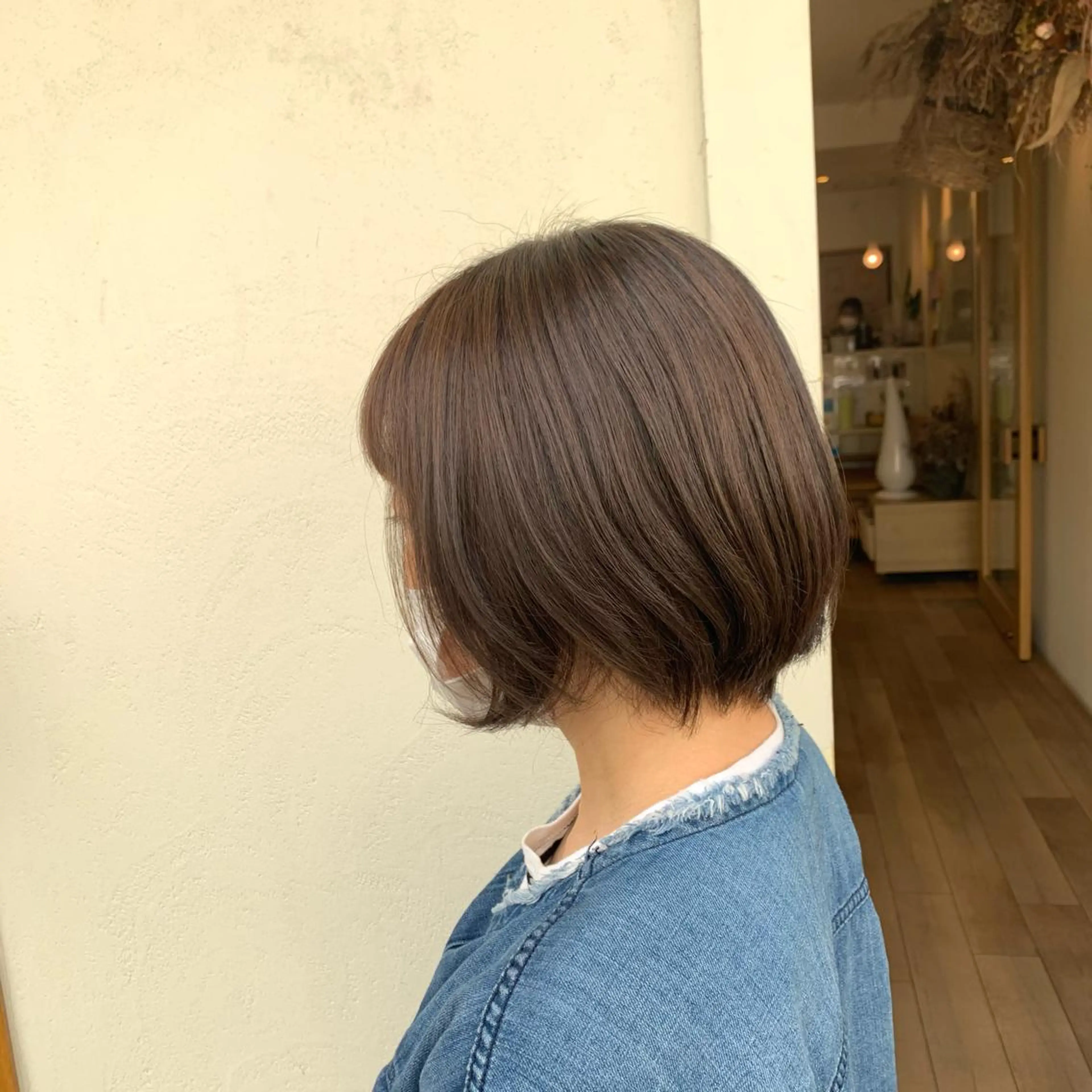 ミディアム カラー 山本 知佳のヘアスタイル