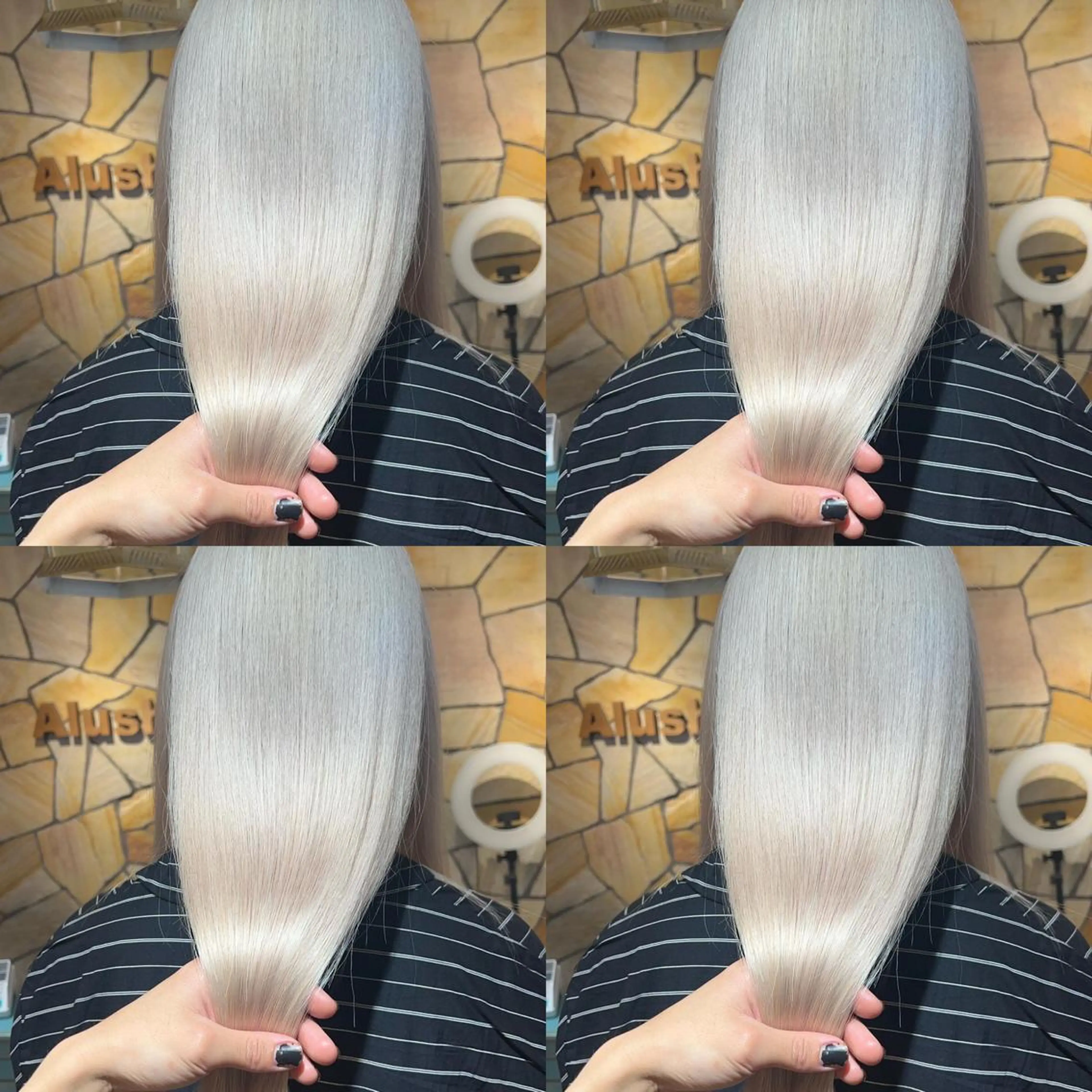 セミロング カラー レイヤー×髪質改善 マネージャー安藤光司のヘアスタイル