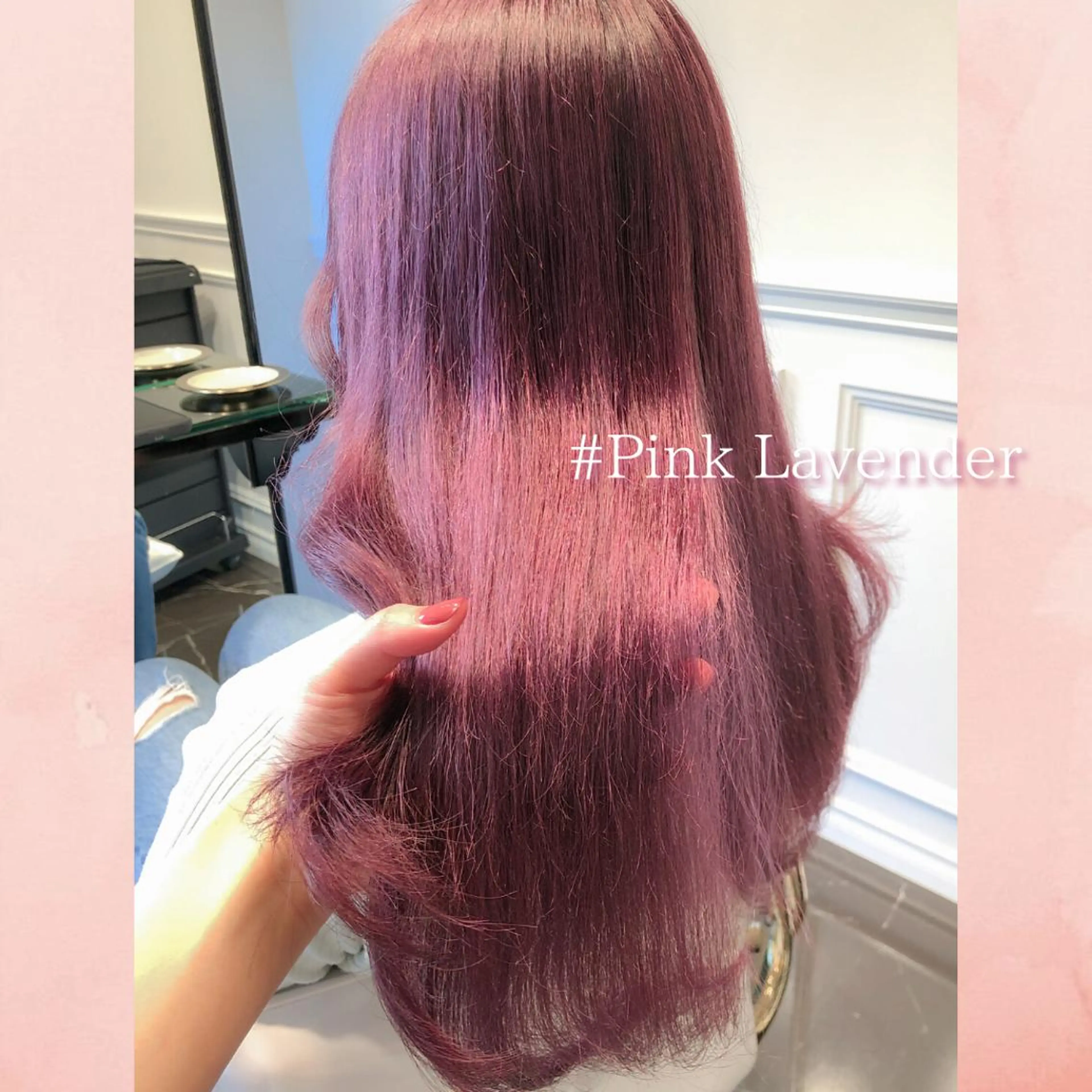 ロング カラー ブリーチ ヘアカラー miyu /トレンド カラー×艶髪のヘアスタイル