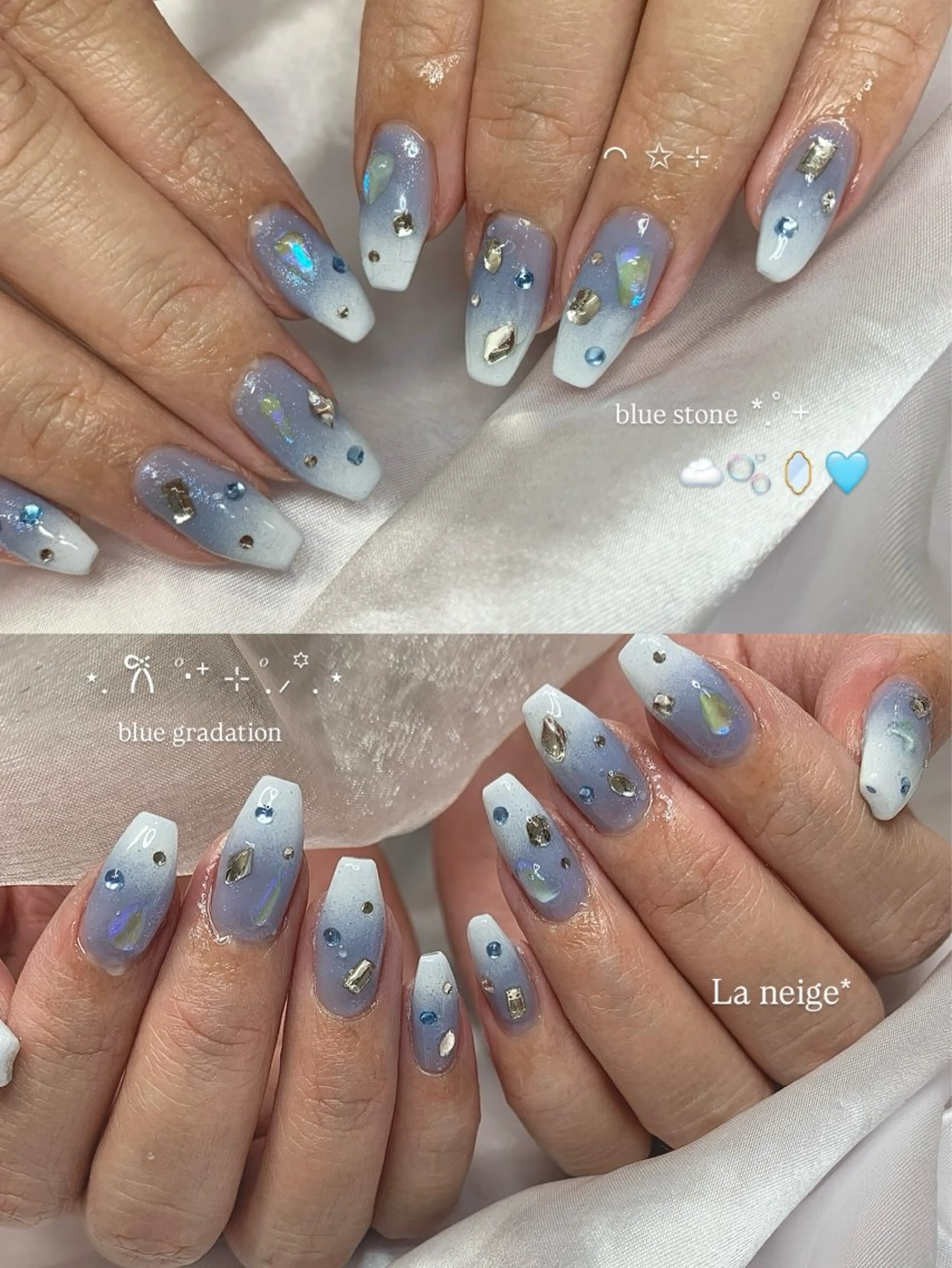 ネイル ハンドネイル La neige* yuki 🐩🌙のネイルデザイン