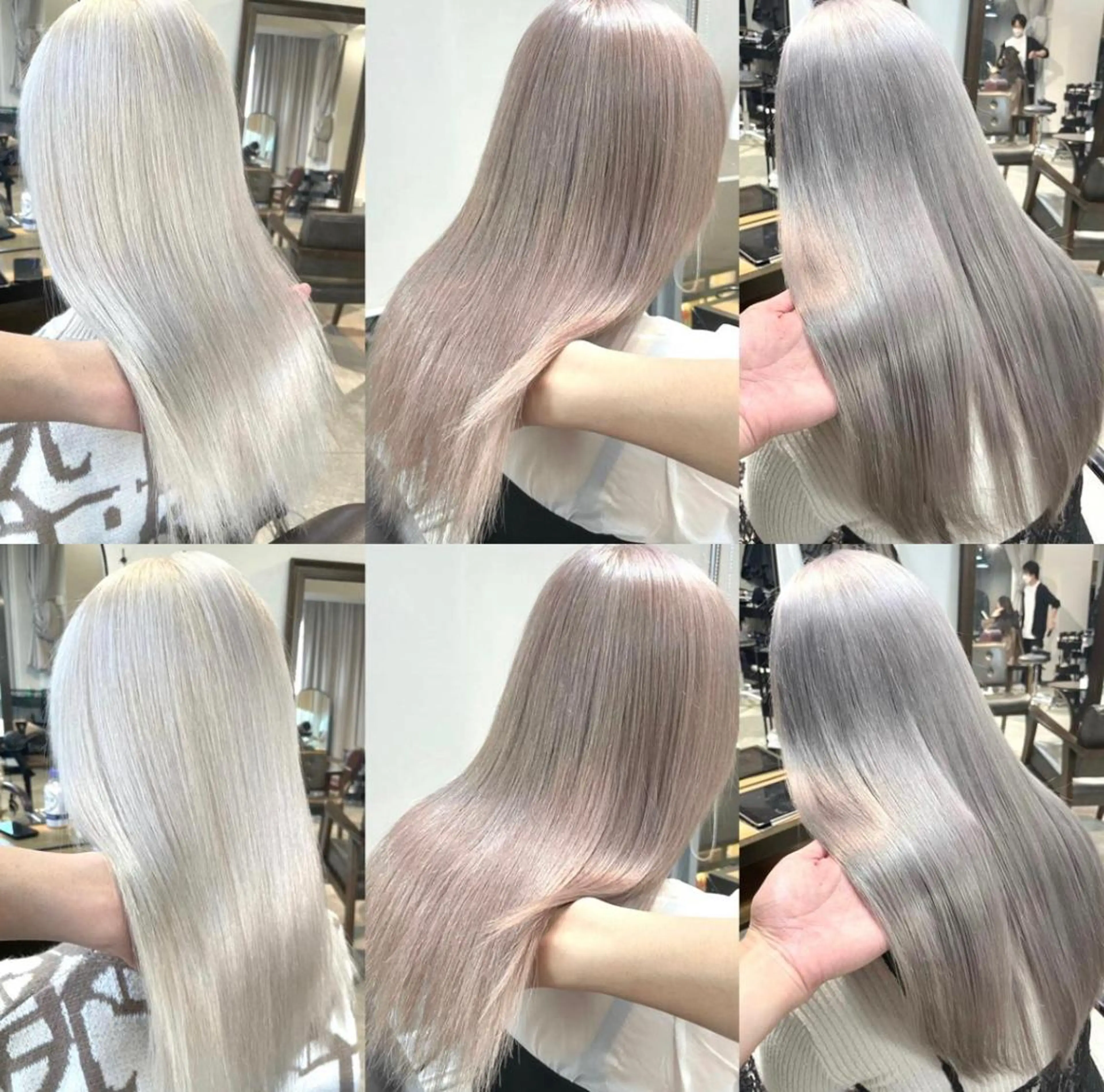 セミロング カラー ヘアアレンジ ヘアカラー 🌹TikTok４万 ﾌｫﾛﾜｰ🌹AKIのヘアスタイル