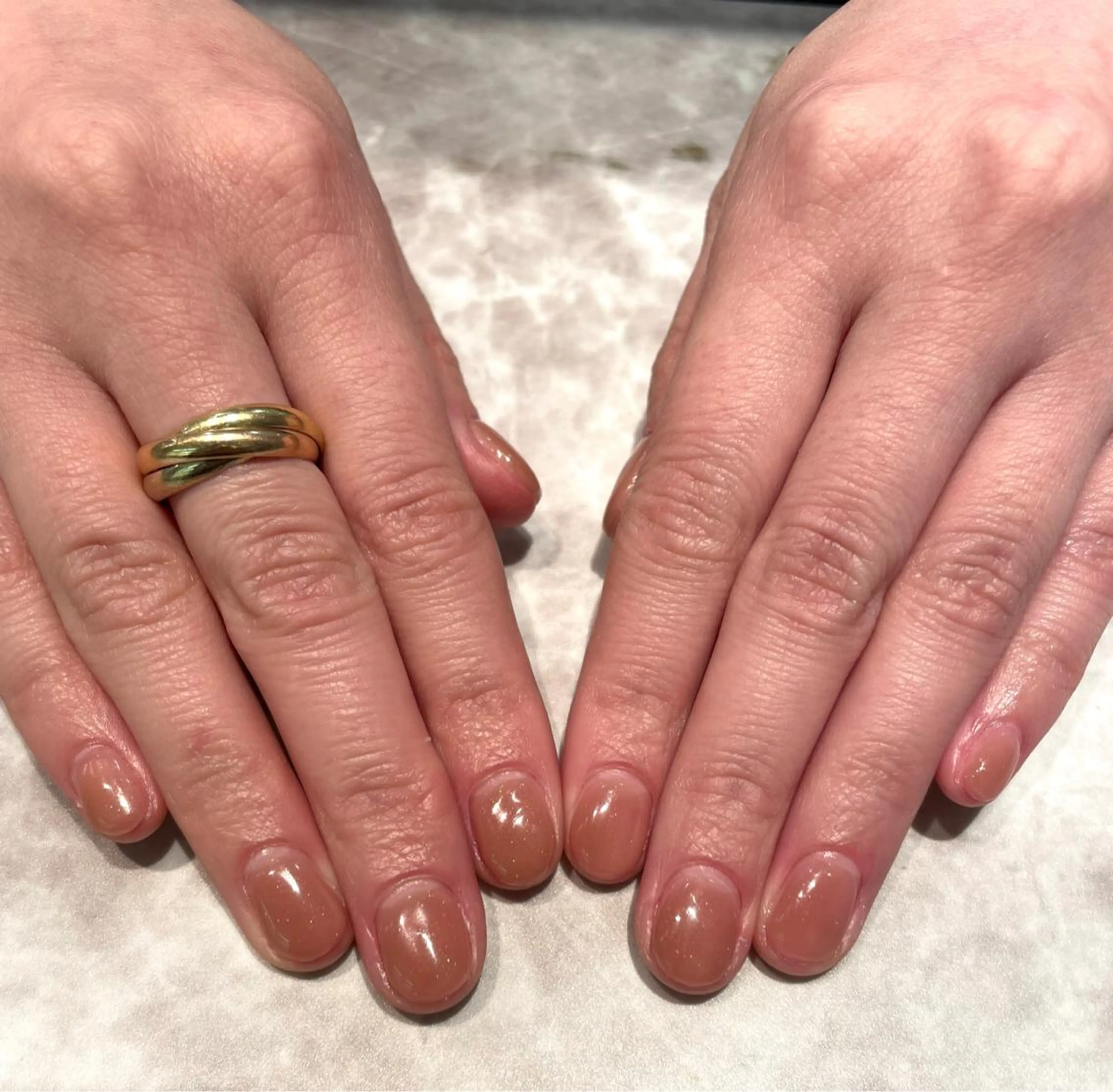 ネイル ワンカラーネイル Liora所属・nail mnのネイルデザイン