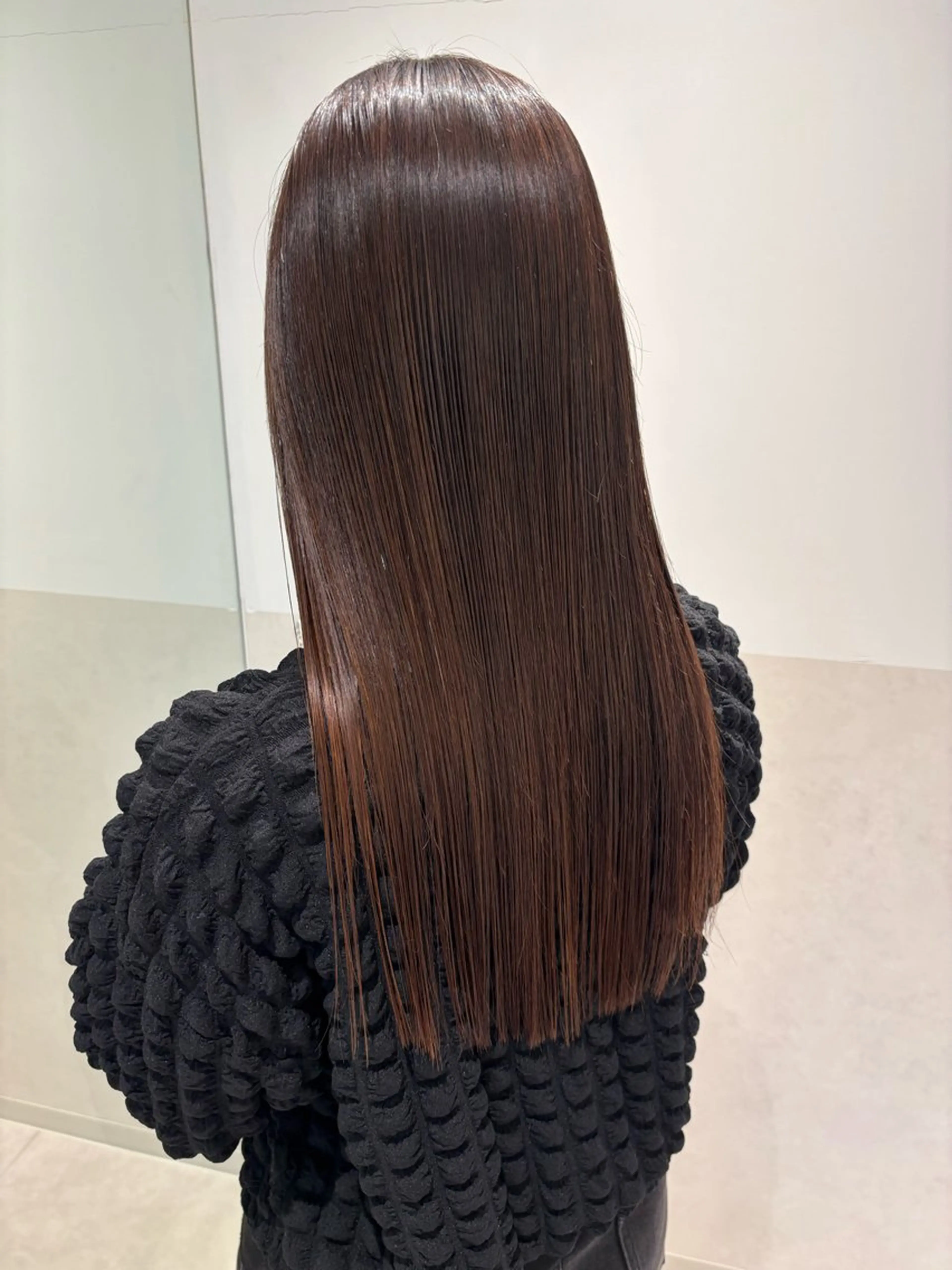 ロング カラー パーマ ヘアアレンジ 髪質改善 カット 縮毛矯正 トリートメント ヘッドスパ ヘアセット 押切 響　のヘアスタイル