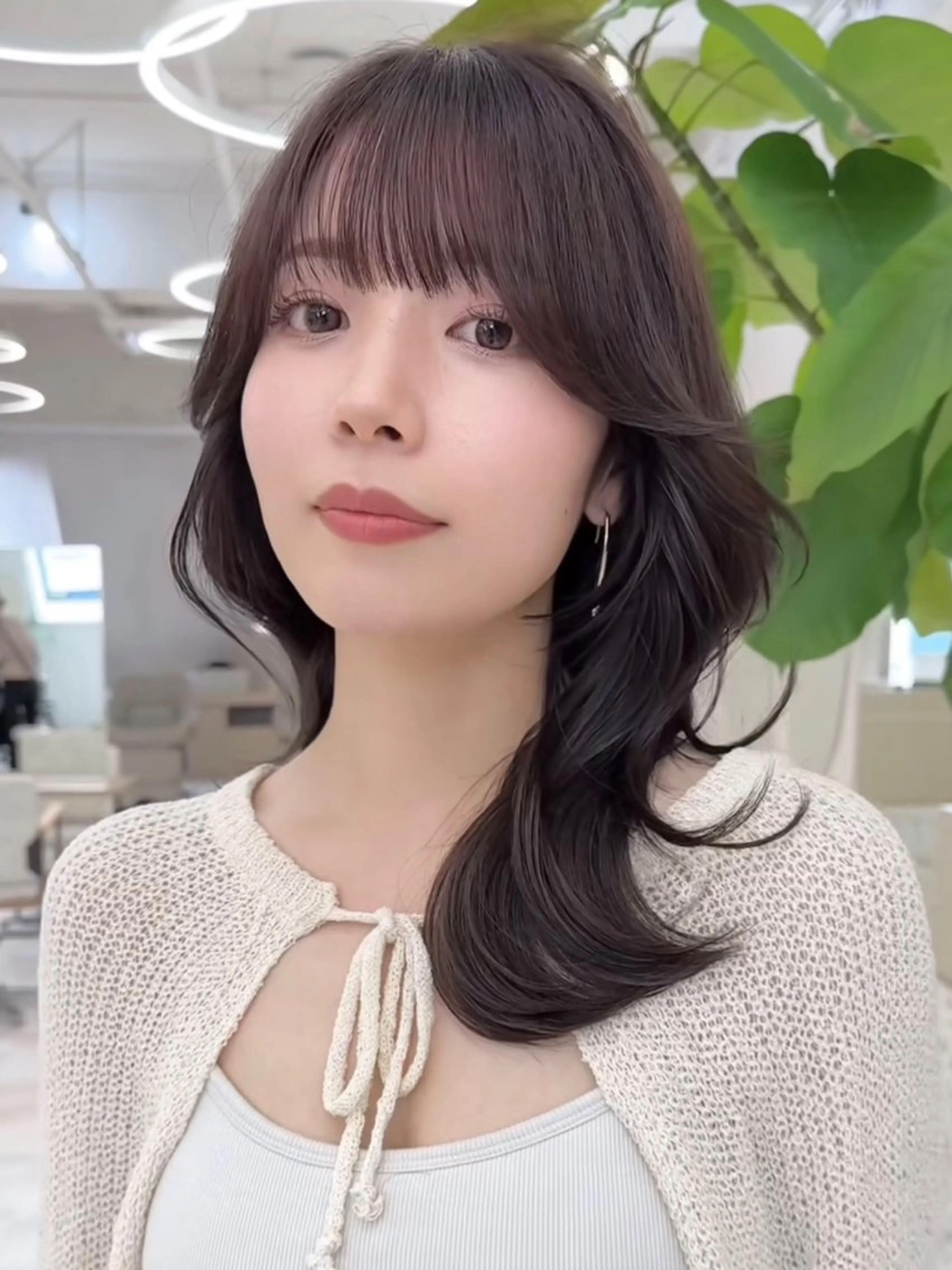 ロング カラー VIEW EHIME 齋藤  あつきのヘアスタイル
